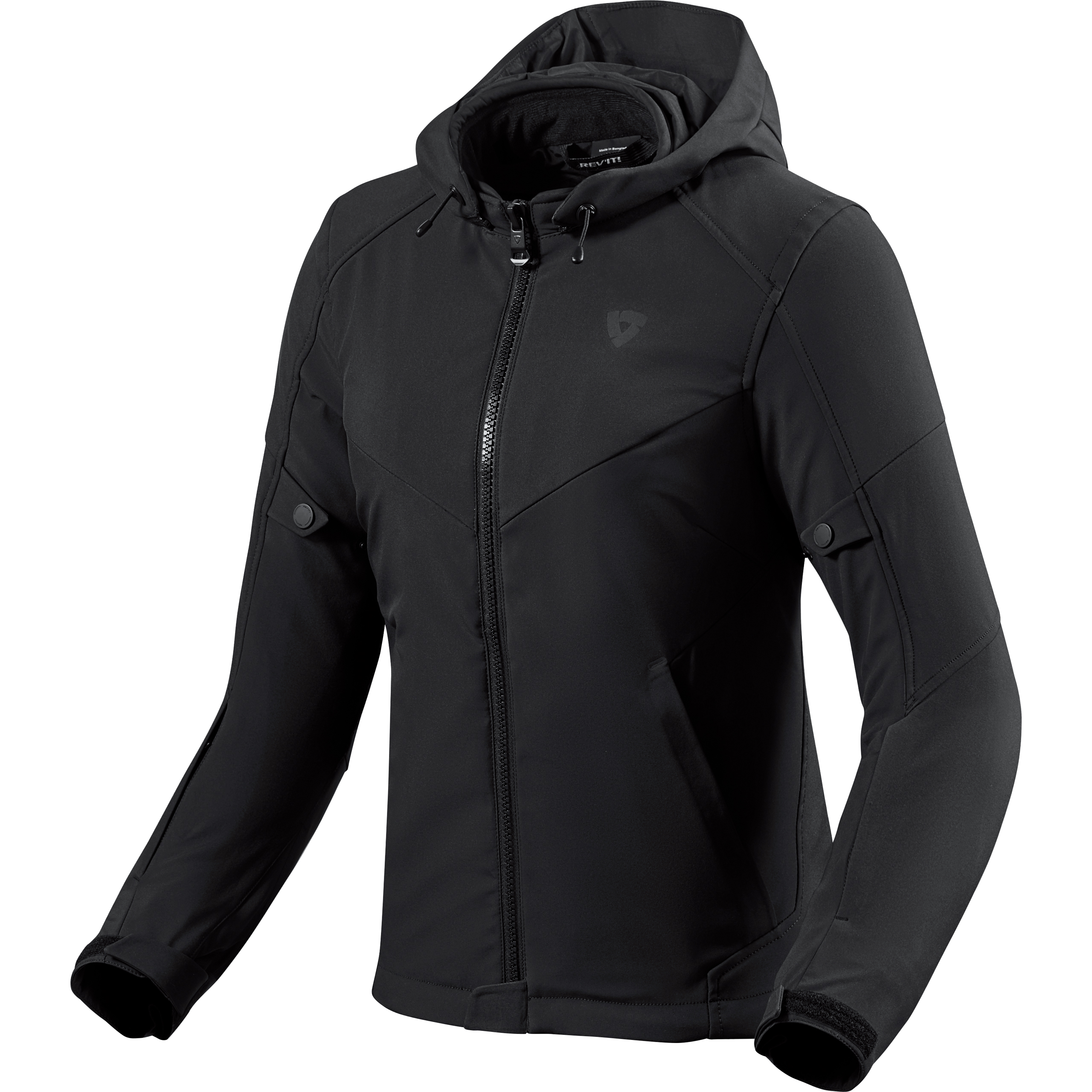REV'IT! Afterburn H2O Damen Jacke schwarz 38 - Motorradbekleidung - Chopper Motorradbekleidung