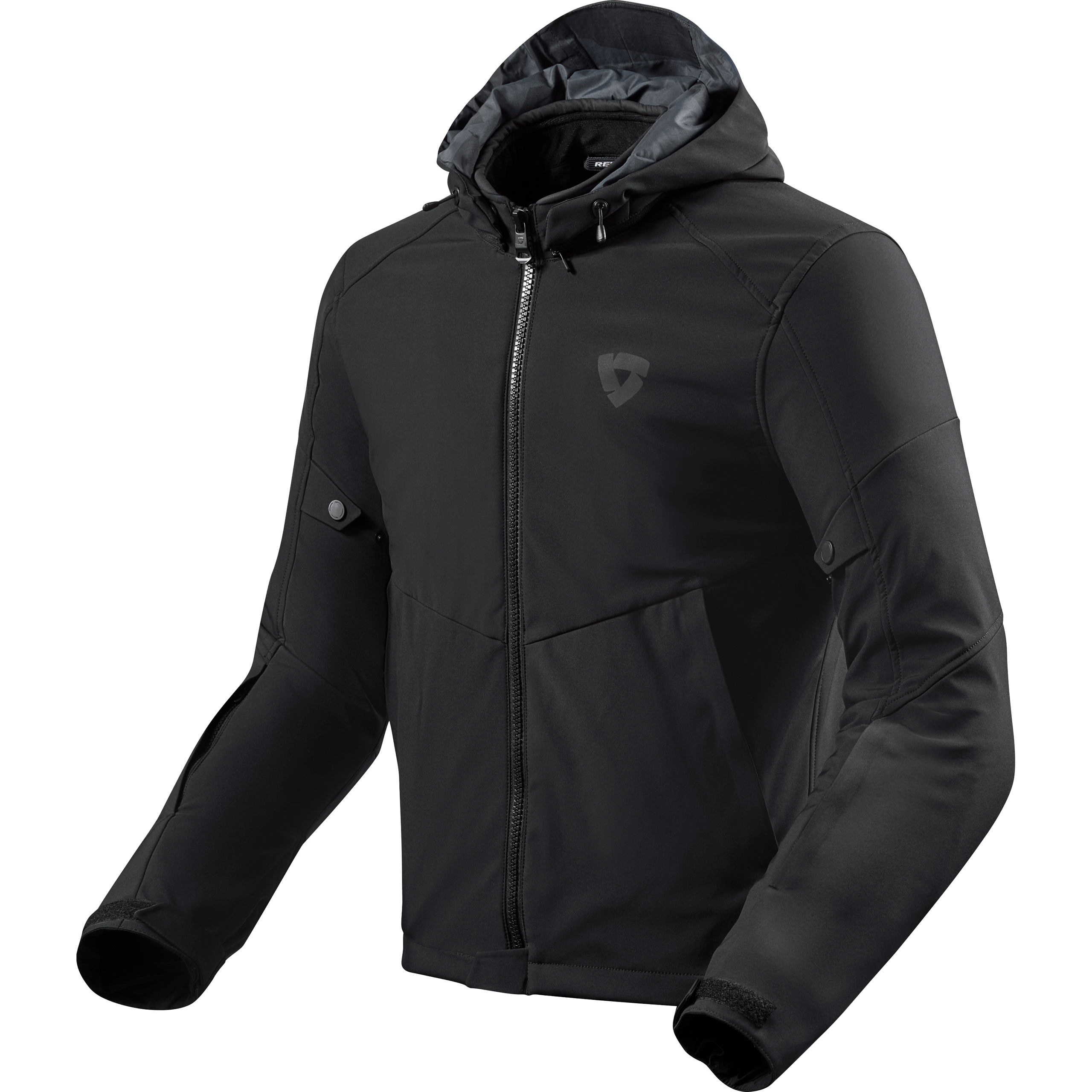 REV'IT! Afterburn H2O Jacke schwarz S - Motorradbekleidung - Chopper Motorradbekleidung