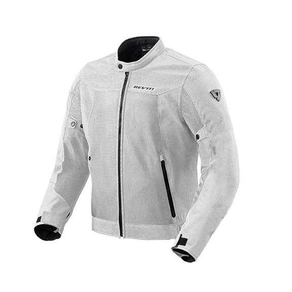 REV'IT! Eclipse 2 Textiljacke silber 4XL - Motorradbekleidung - Motorradjacken