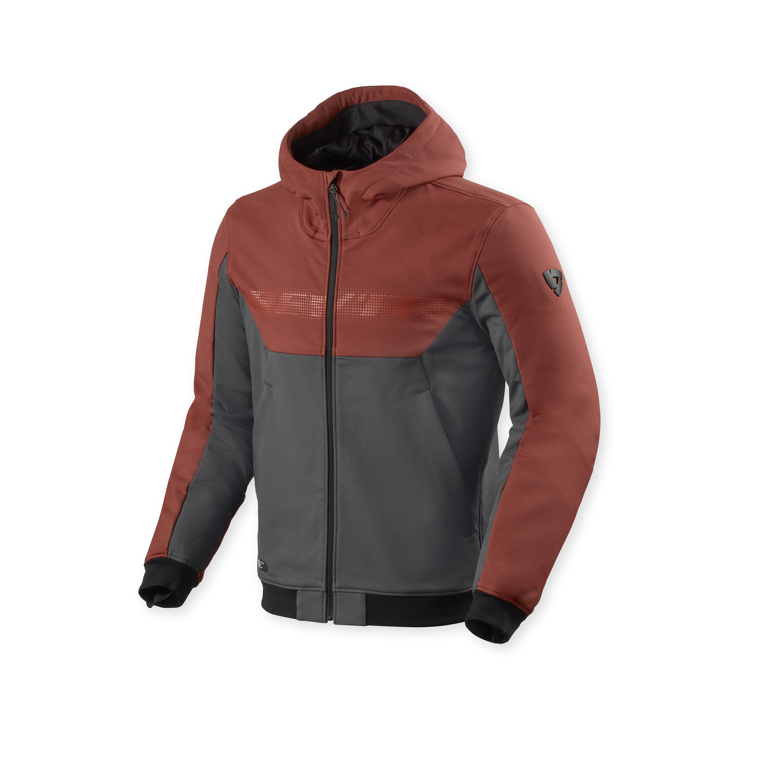 REV'IT! Parabolica 2 Textiljacke bordeaux/grau 3XL - Motorradbekleidung - Motorradjacken