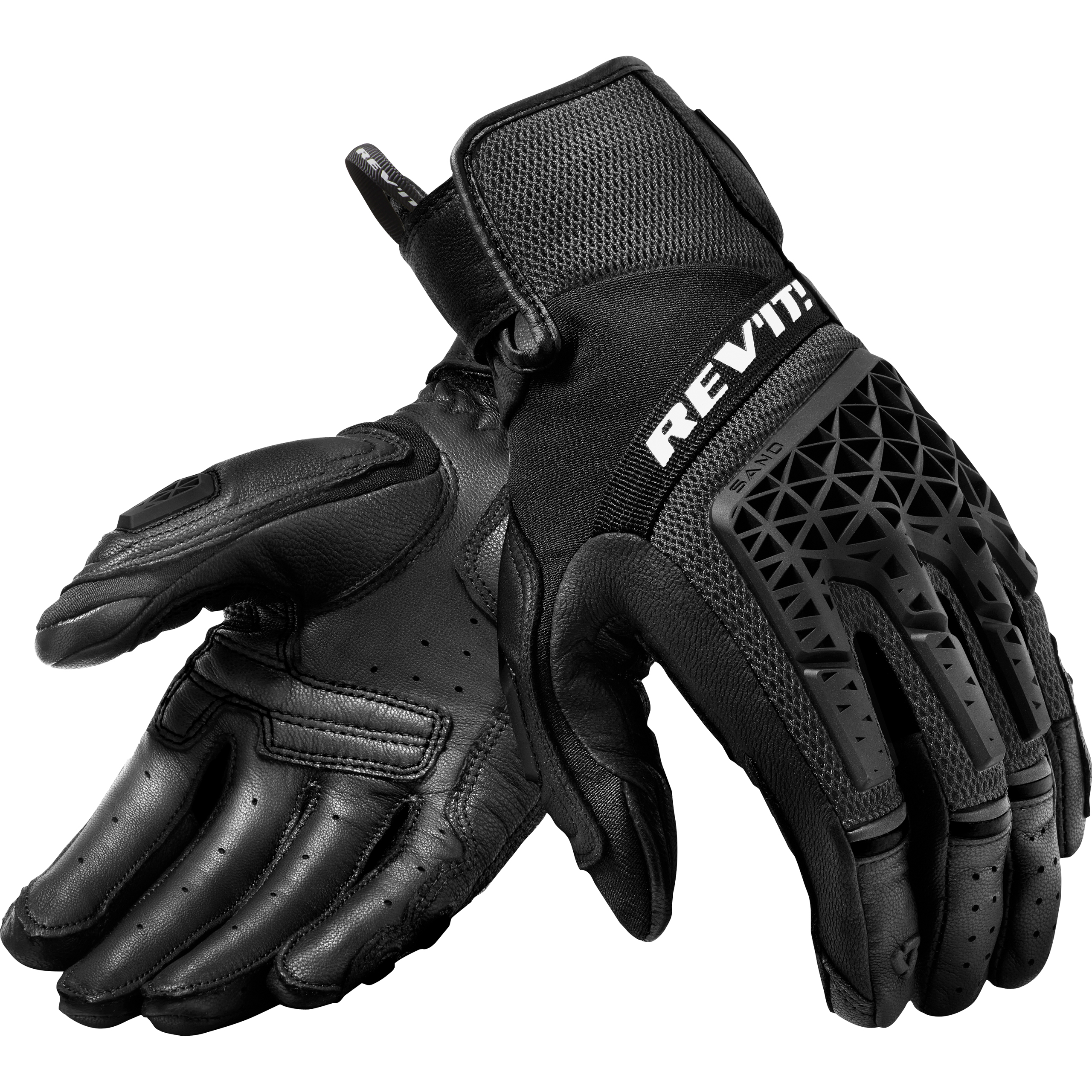 REV'IT! Sand 4 Handschuh schwarz XL - Motorradbekleidung - Motorradhandschuhe
