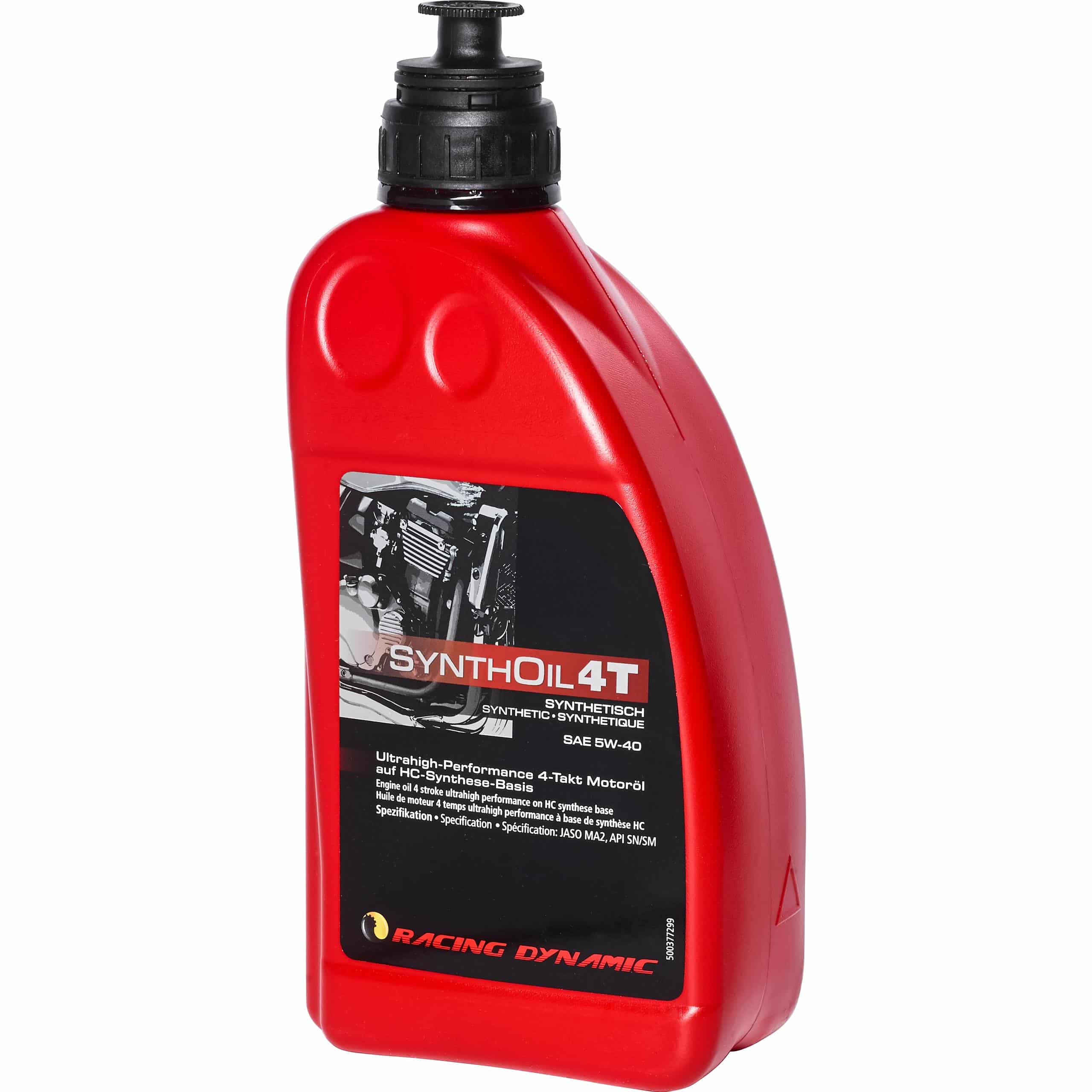 Racing Dynamic Motoröl Synthoil SAE 5W-40 synthetisch 1000 ml - Motorradzubehör - Öle & Schmiermittel