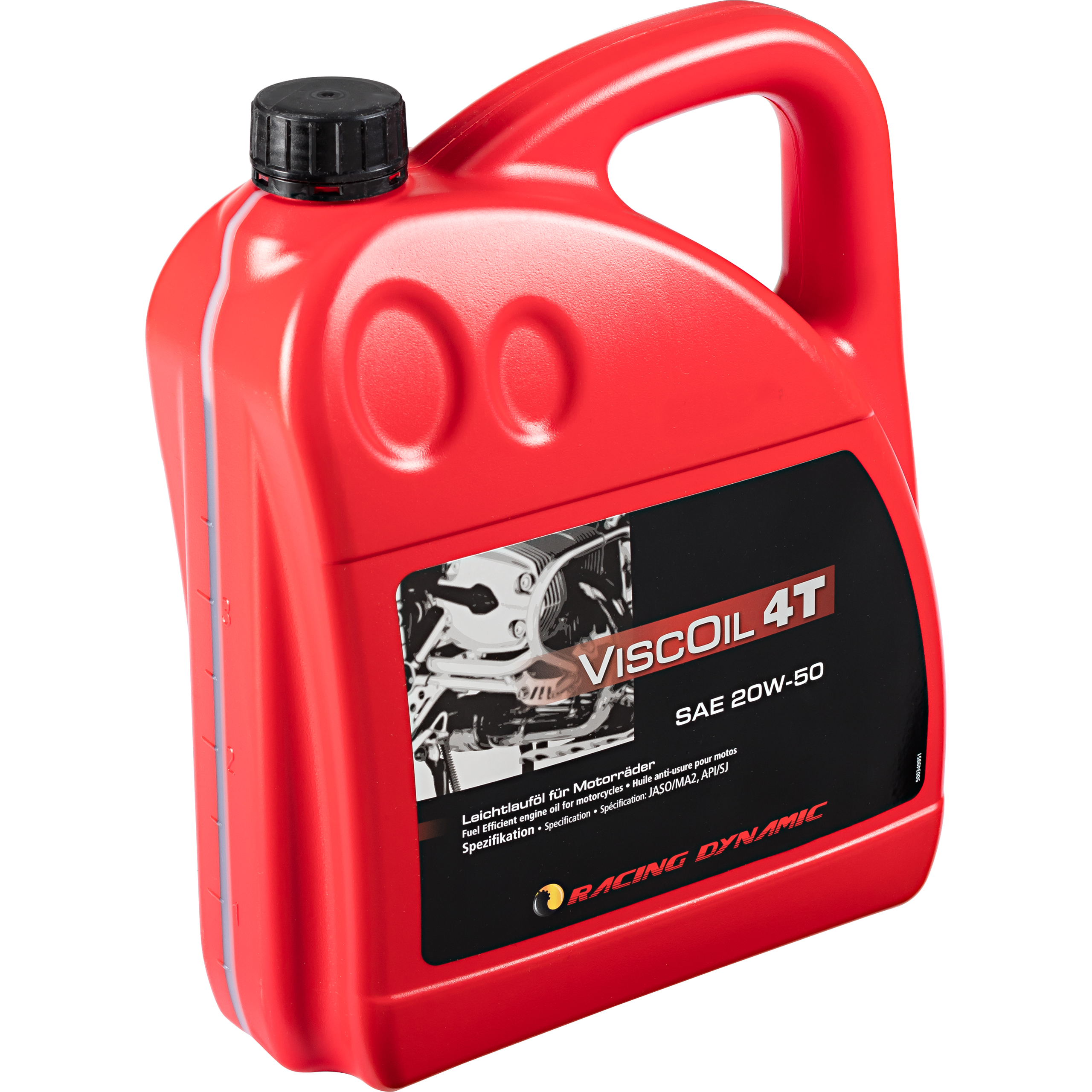 Racing Dynamic Motoröl Viscoil 4T SAE 20W-50 mineralisch 4000 ml - Motorradzubehör - Öle & Schmiermittel