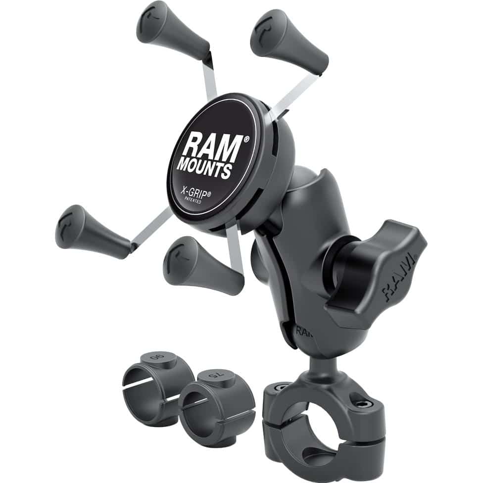 Ram Mounts X-Grip® Kit mit MNT Klemmschelle für Smartphones klein - Motorradzubehör - Multimedia
