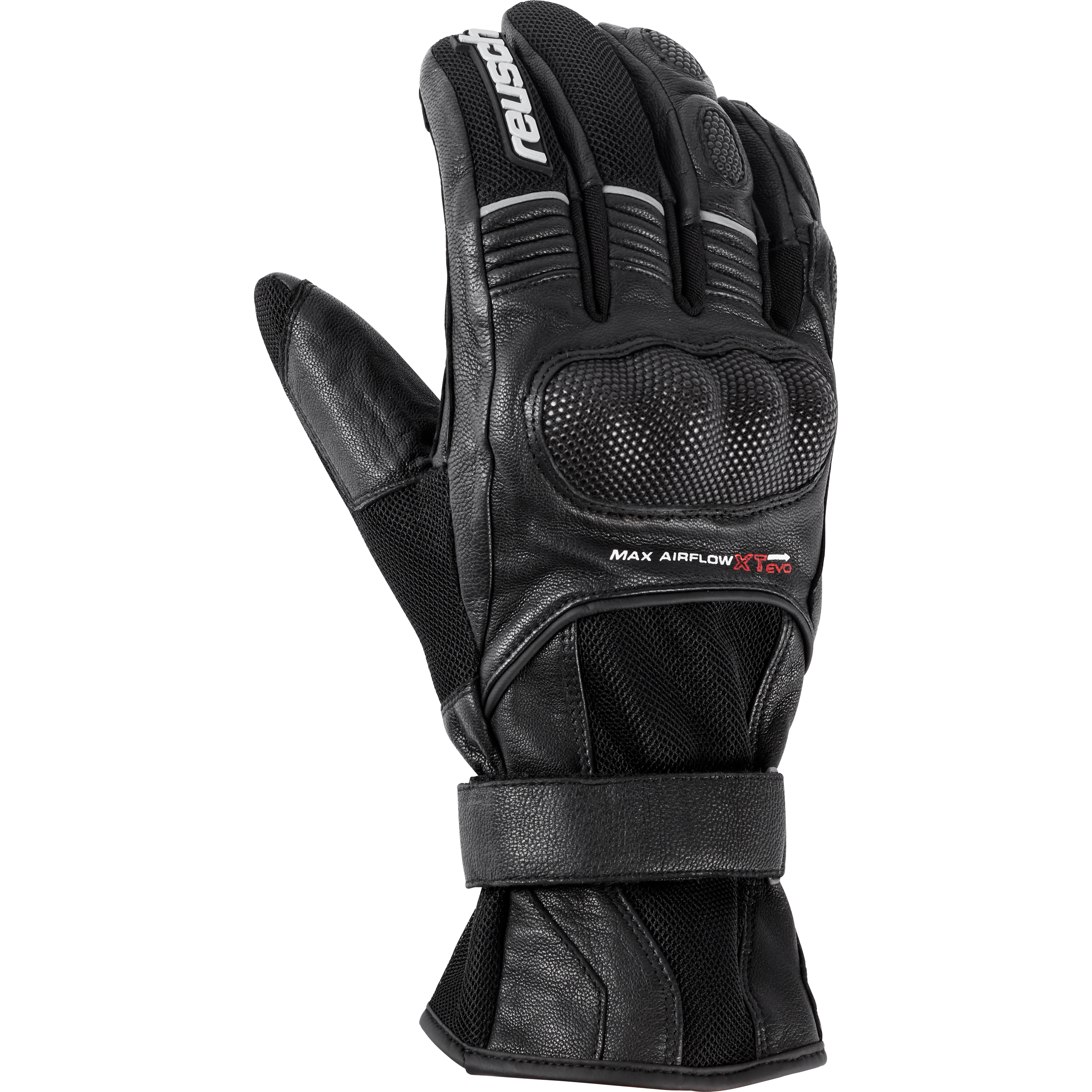 Reusch Airflow XT EVO Leder/Textilhandschuh lang schwarz 9