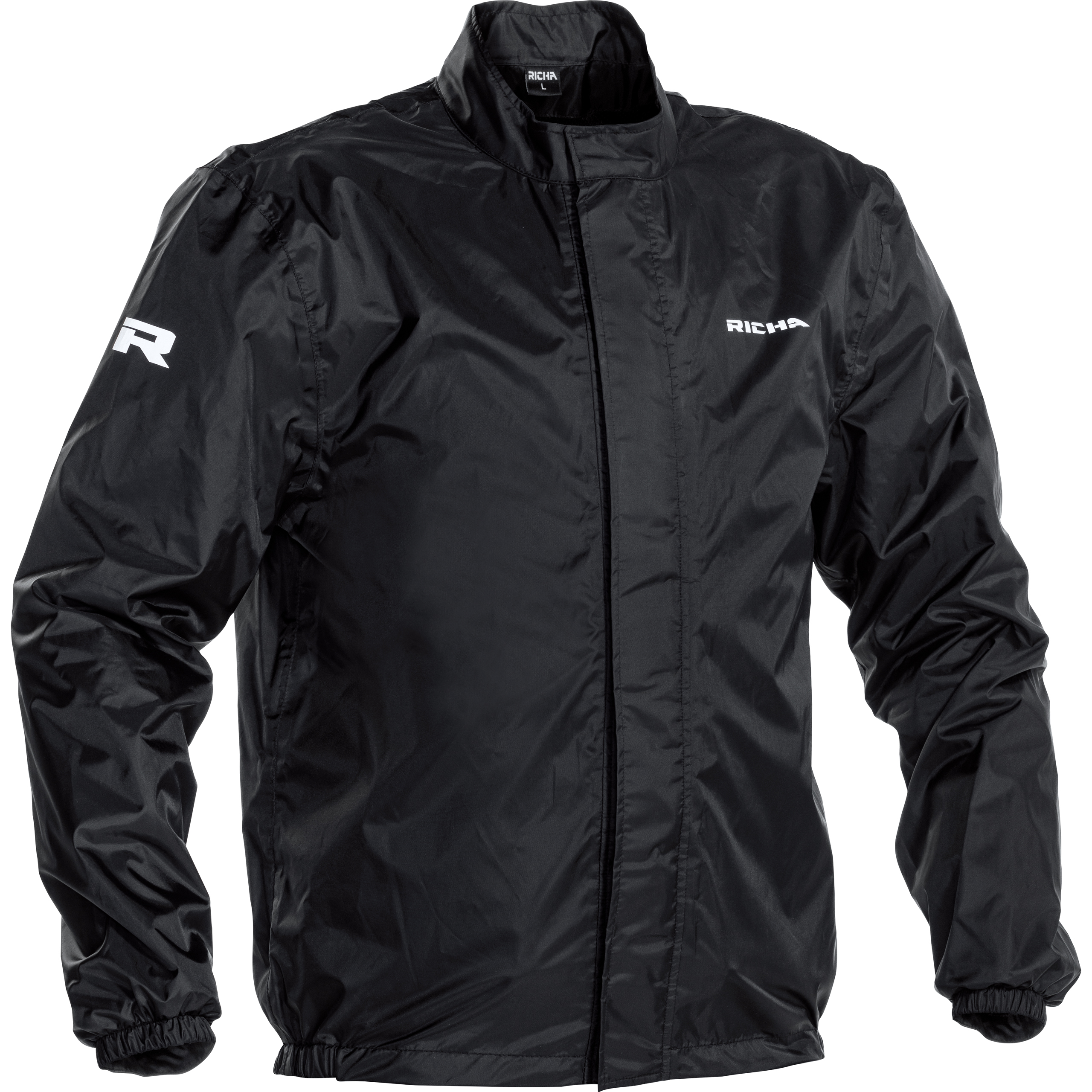 Richa Aquaguard Regenjacke schwarz 4XL - Motorradbekleidung - Wetterschutzkleidung