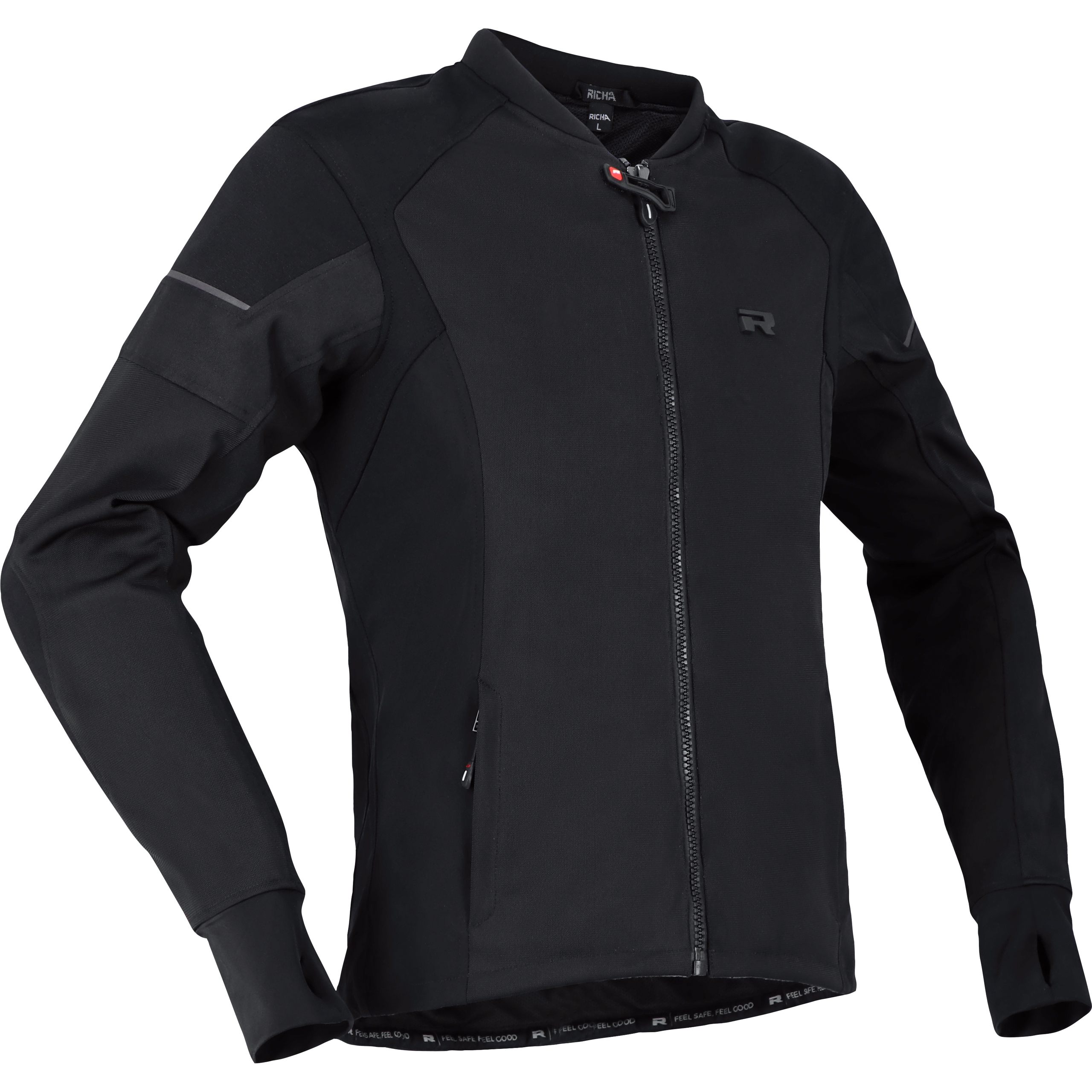 Richa Bodyguard WP Textiljacke schwarz XL - Motorradbekleidung - Motorradjacken