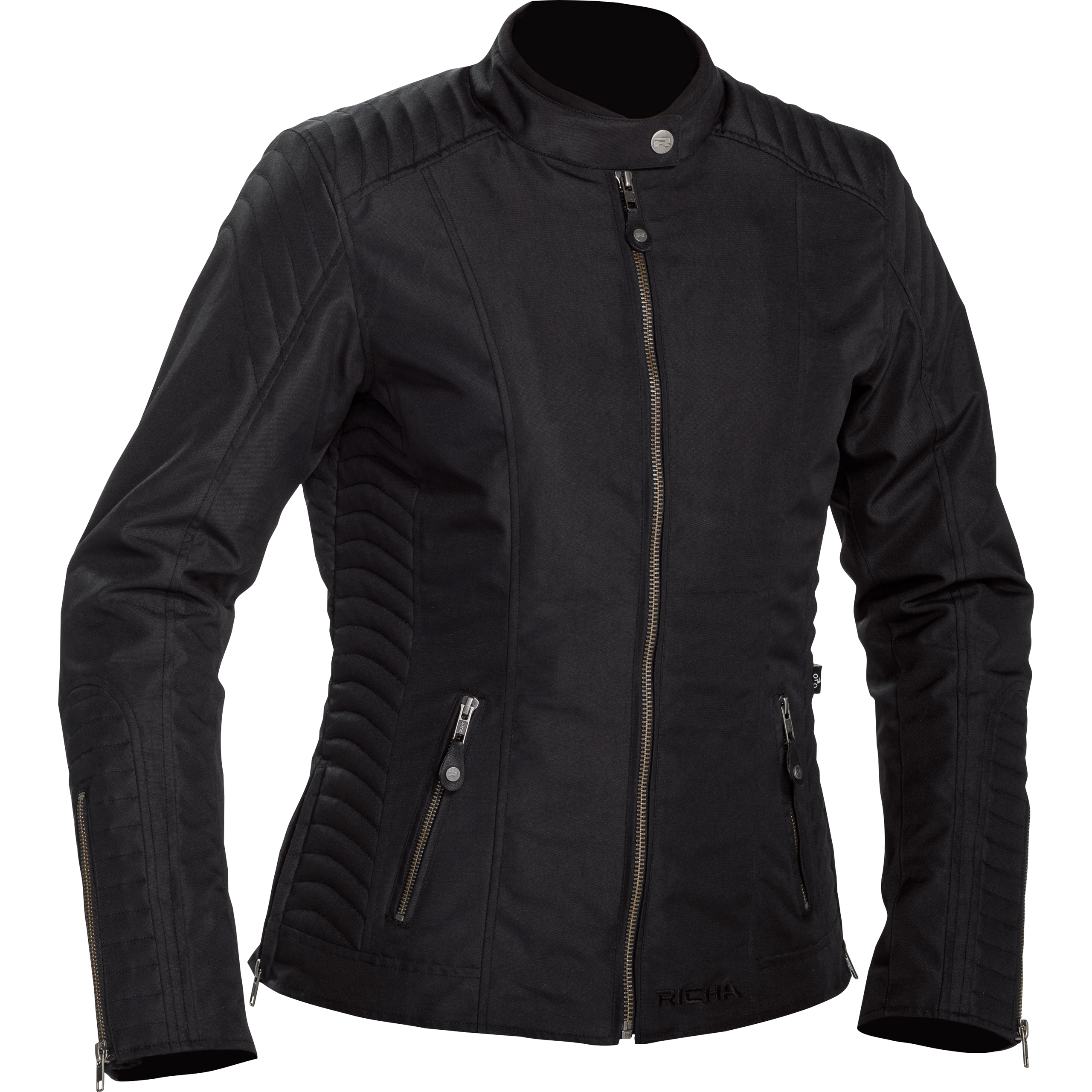 Richa Lausanne Damen Textiljacke schwarz 3XL - Motorradbekleidung - Motorradjacken