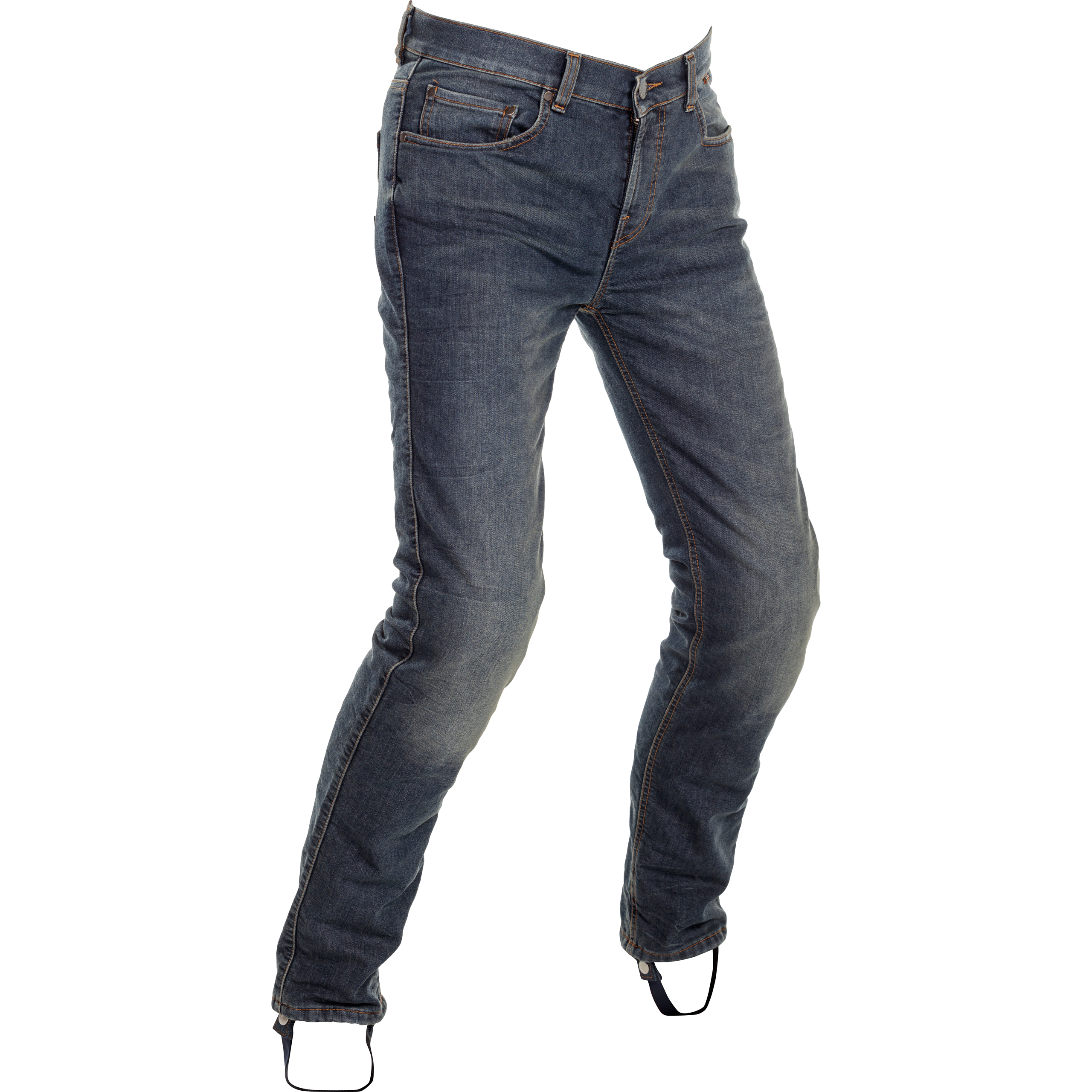 Richa Original 2 Jeans Slim Fit washed blau 28 - Motorradbekleidung - Motorradhosen