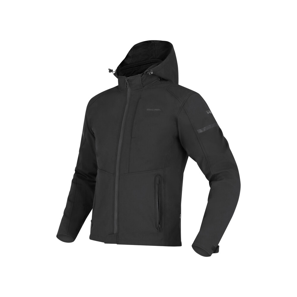 Richa Vanquish 2 Motorradjacke schwarz 5XL - Motorradbekleidung - Motorradjacken