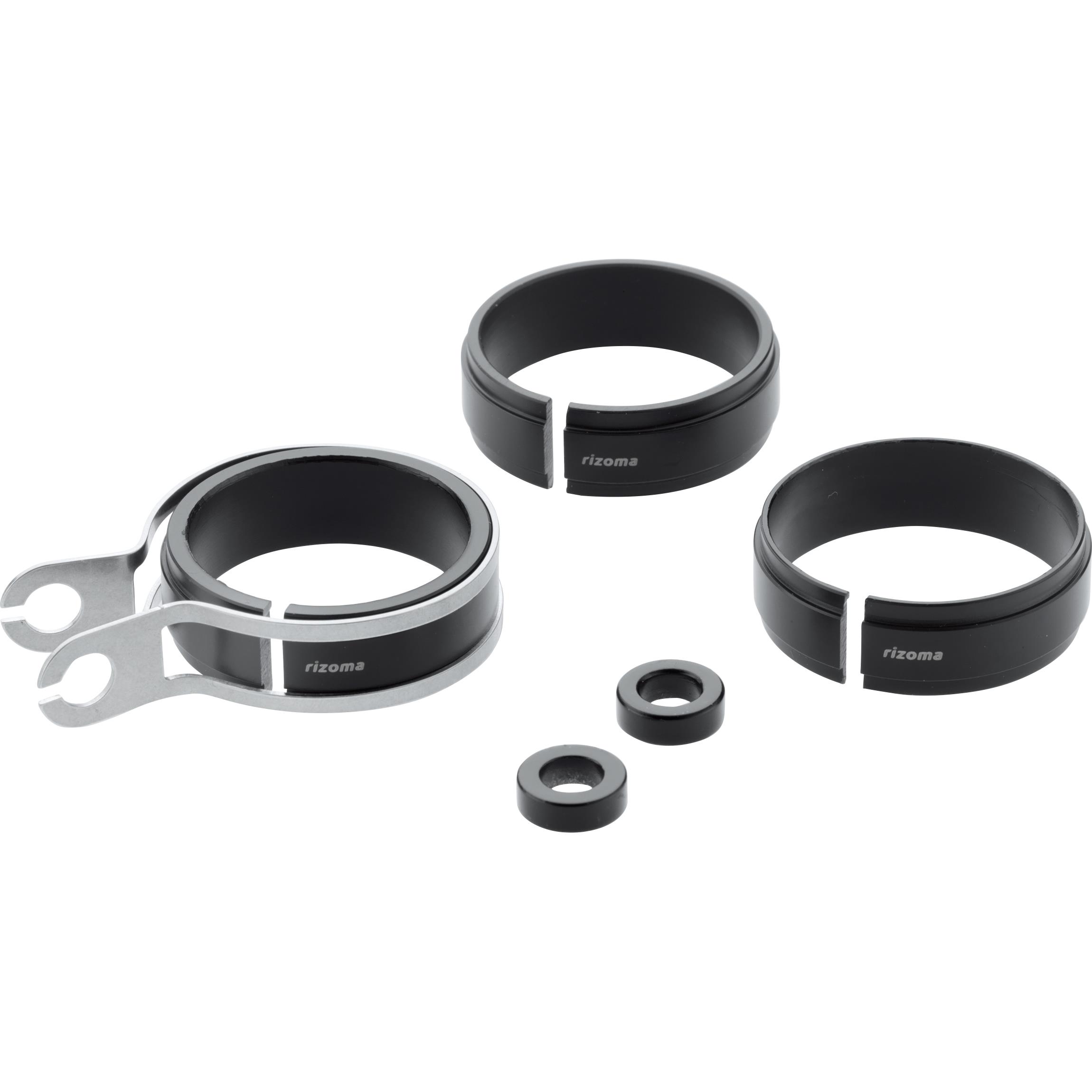 Rizoma Blinker-Haltekit vorne FR228B Stück für 41mm Gabelrohr - Motorradteile & Ersatzteile - Beleuchtung