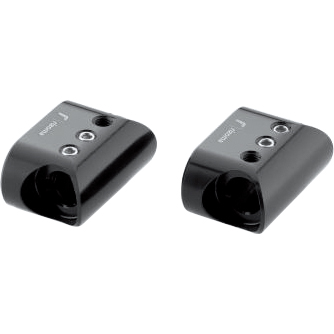 Rizoma Blinker-Haltekit vorne FR555B für Harley-Davidson - Motorradteile & Ersatzteile - Beleuchtung