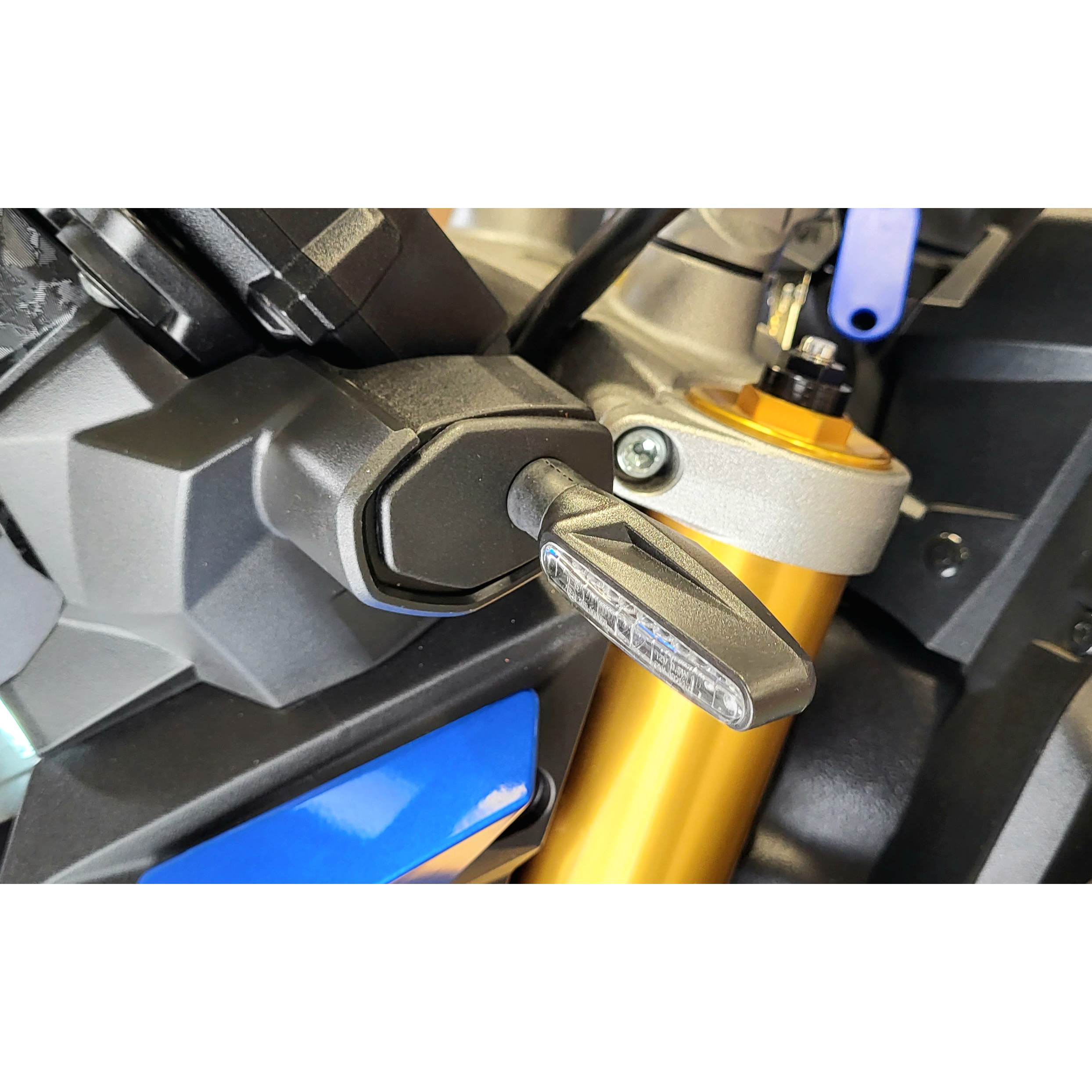 Rizoma Blinkeradaptersatz FR233B 50x34mm für Suzuki - Motorradteile & Ersatzteile - Beleuchtung