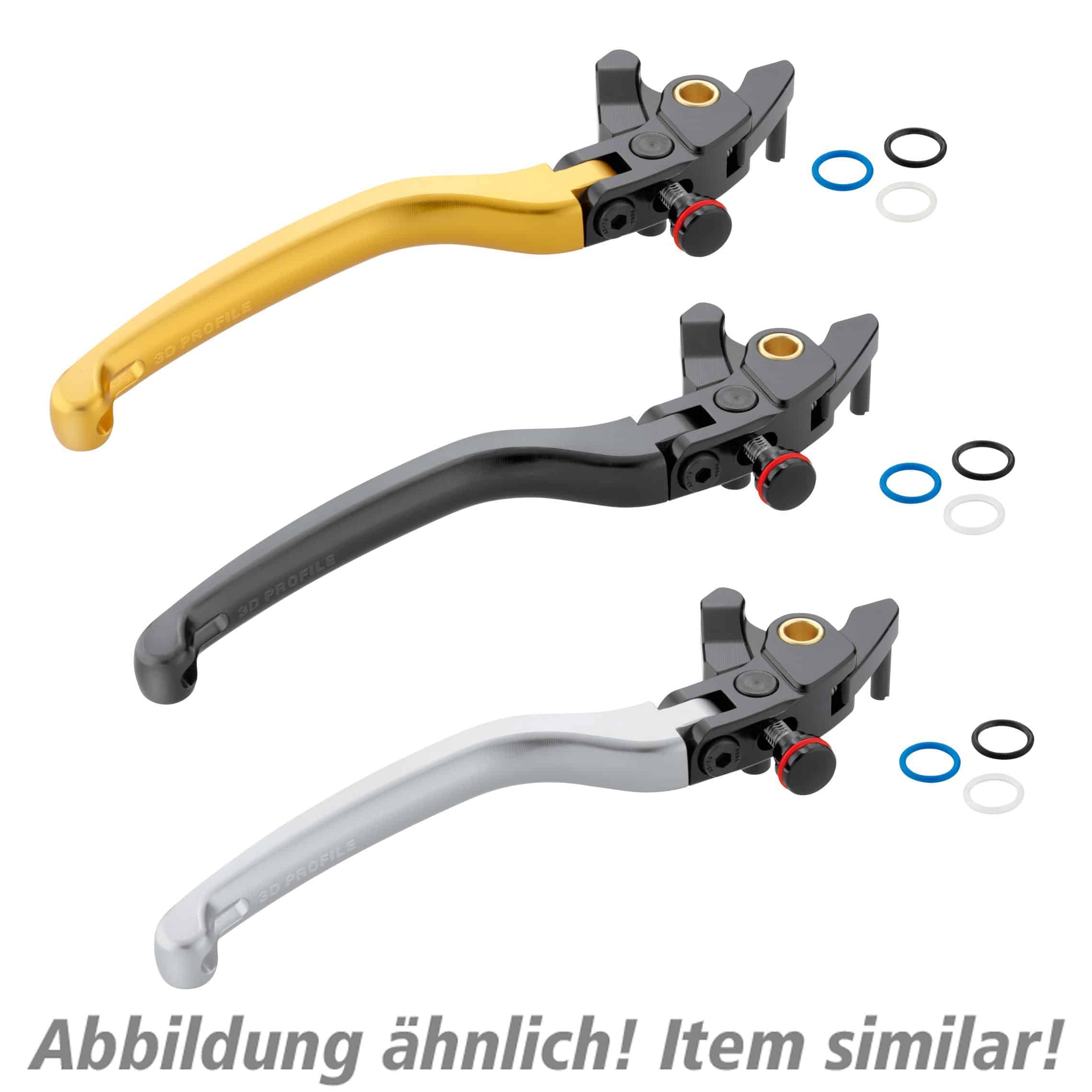 Rizoma Bremshebel einstellbar/klappbar 3D LBJ704B schwarz - Motorradteile & Ersatzteile - Lenker