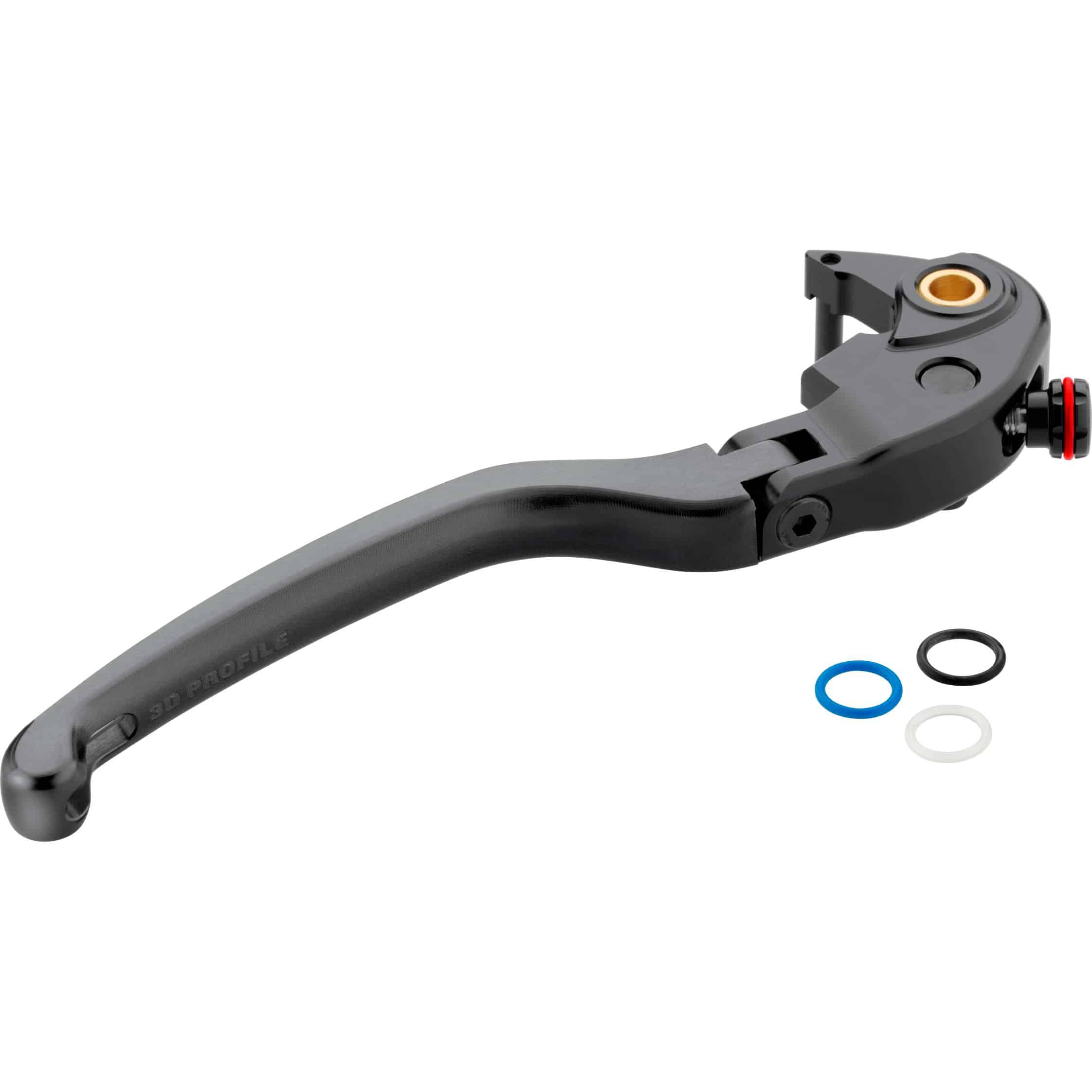 Rizoma Bremshebel einstellbar/klappbar 3D LBK400B schwarz - Motorradteile & Ersatzteile - Lenker