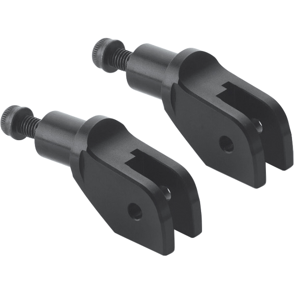 Rizoma Fußrastengelenke Ø18mm PE708B schwarz für Fahrer - Motorradteile & Ersatzteile - Fußrasten & Hebel