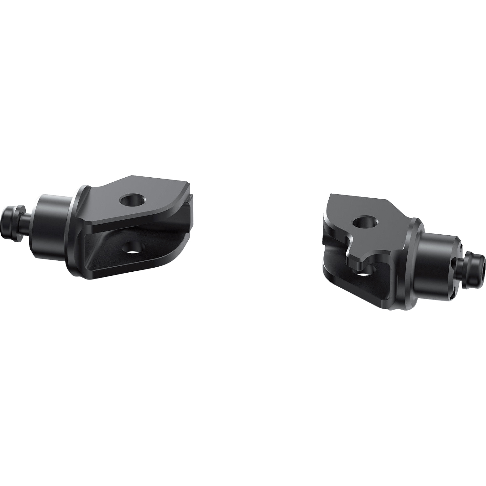 Rizoma Fußrastengelenke Ø22mm PE798B schwarz für Fahrer - Motorradteile & Ersatzteile - Fußrasten & Hebel