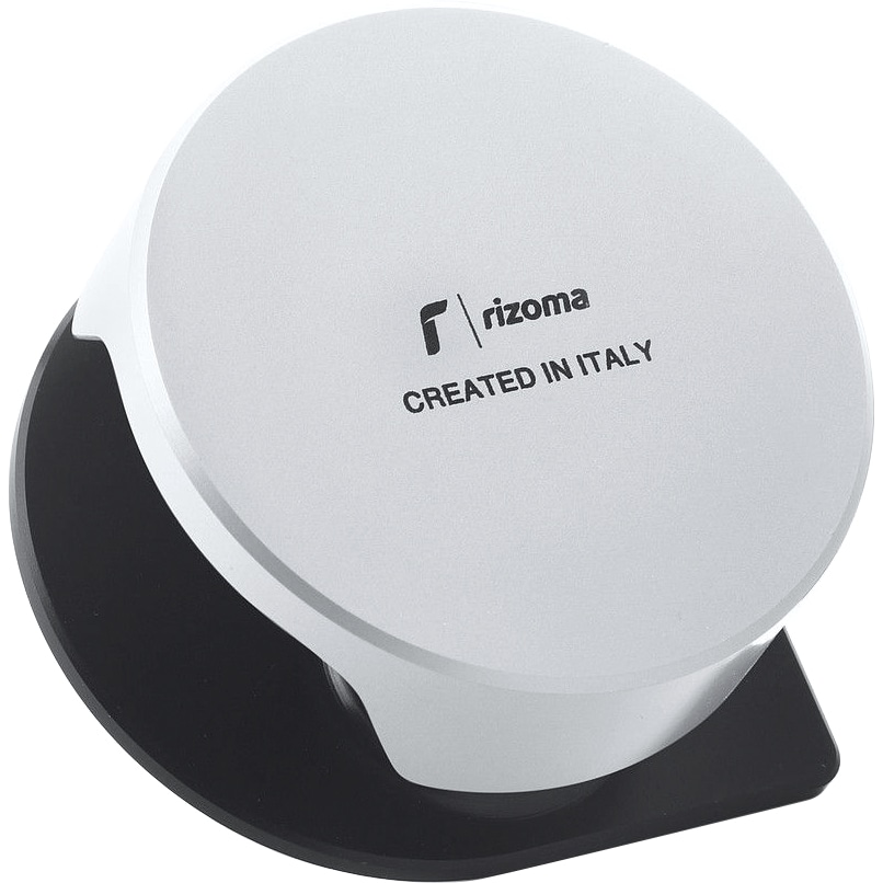 Rizoma Gepäckhaken Aluminium ZVP016A silber für Vespa GTS 150/300 - Motorradzubehör - Werkstattzubehör