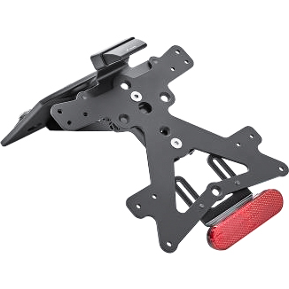 Rizoma Kennzeichenhalter Fox PT118B für Honda Africa Twin 2018- - Motorradteile & Ersatzteile - Anbauteile