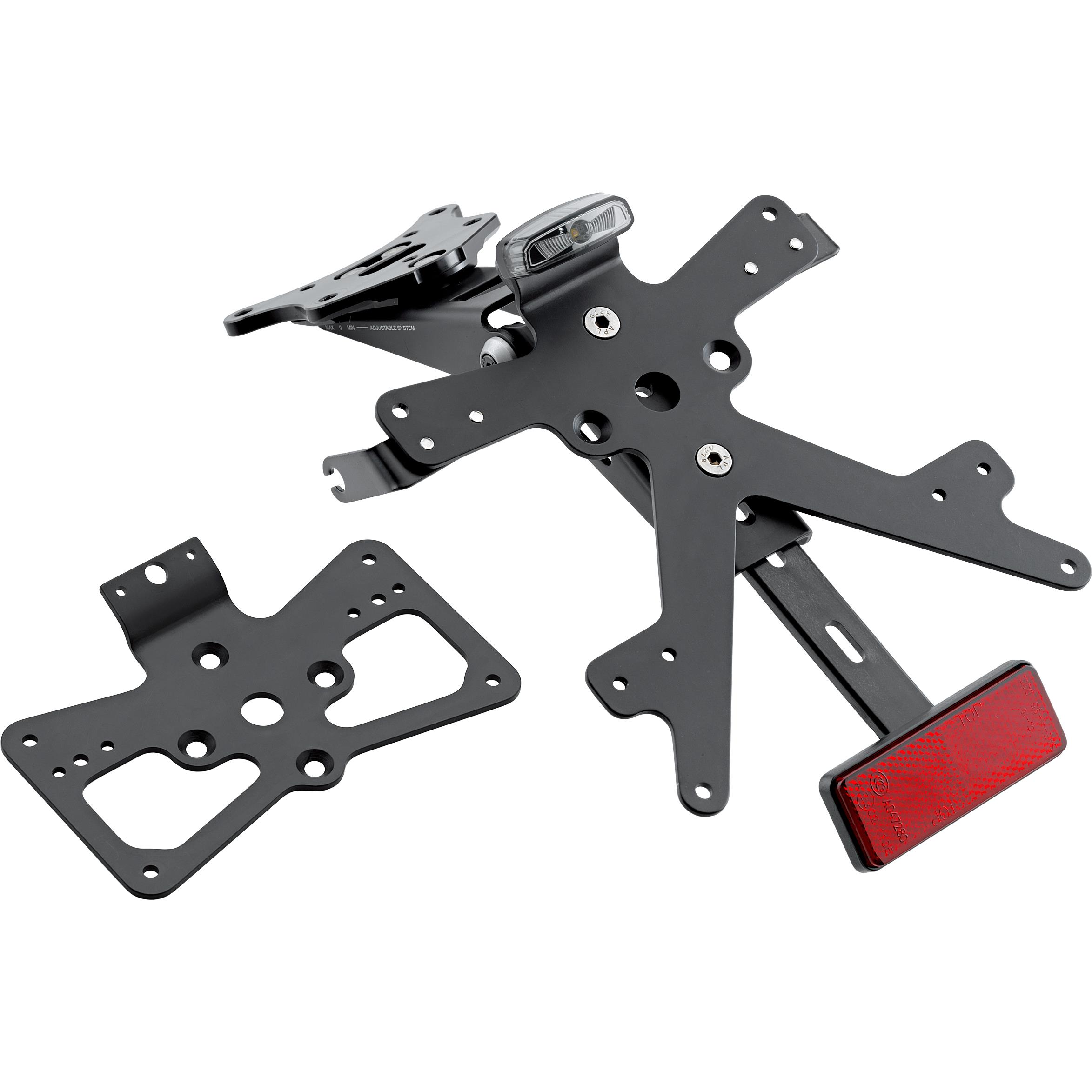 Rizoma Kennzeichenhalter Fox PT225B für Yamaha XSR 900 - Motorradteile & Ersatzteile - Anbauteile