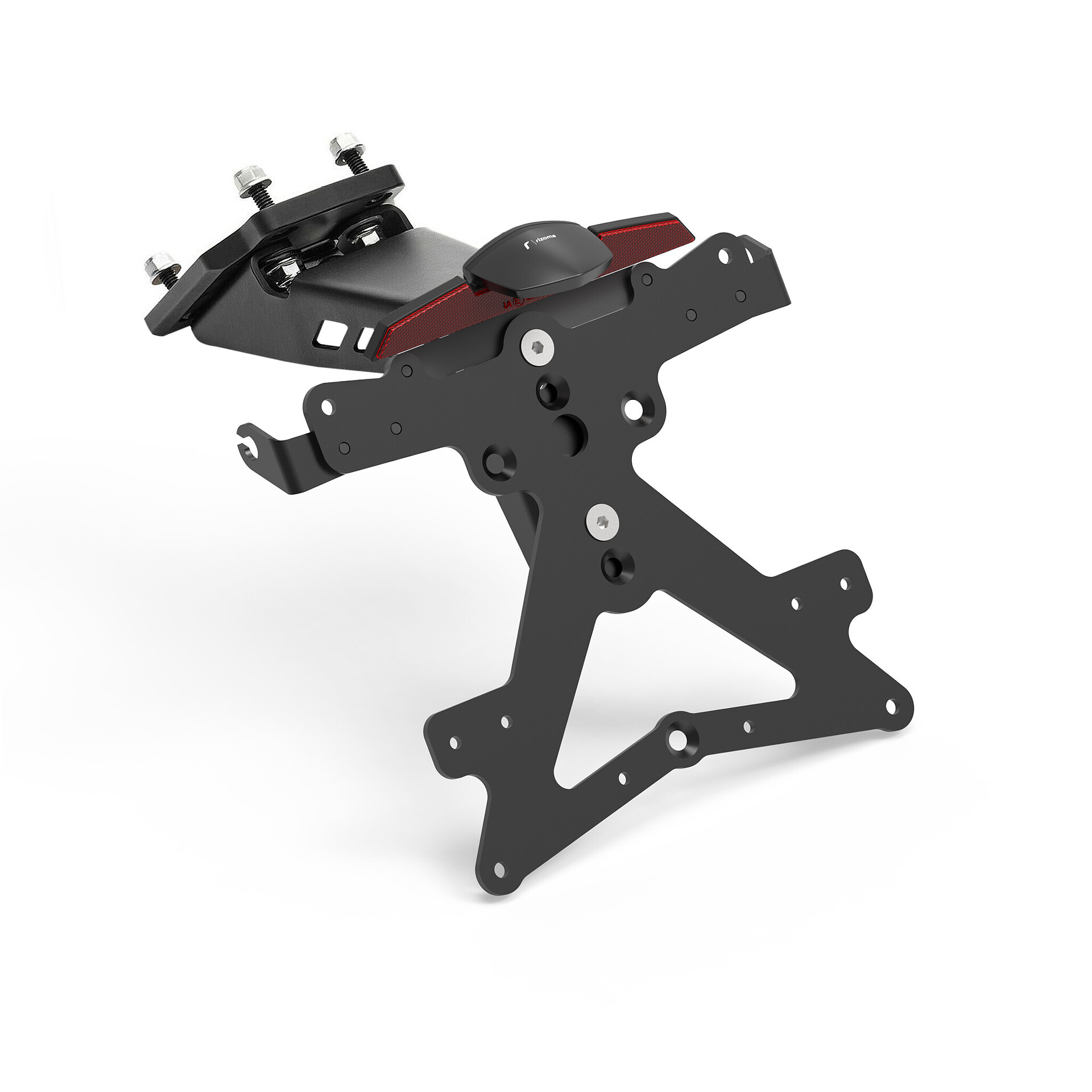 Rizoma Kennzeichenhalter Fox PT327B für Kawasaki Z 900 /SE 2017- - Motorradteile & Ersatzteile - Anbauteile