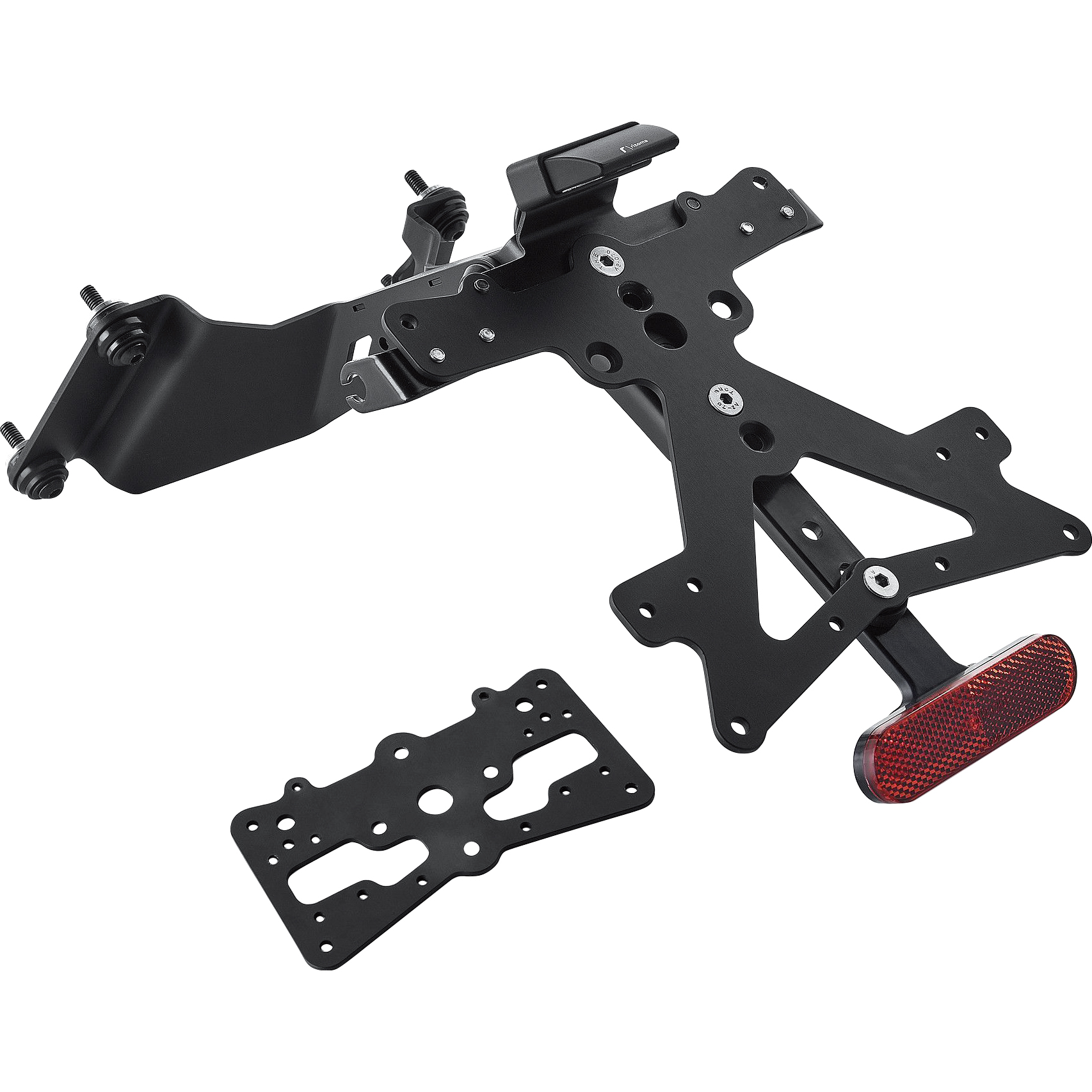 Rizoma Kennzeichenhalter Fox PT415B für GSX-R 1000 /R 2017-2020 - Motorradteile & Ersatzteile - Anbauteile