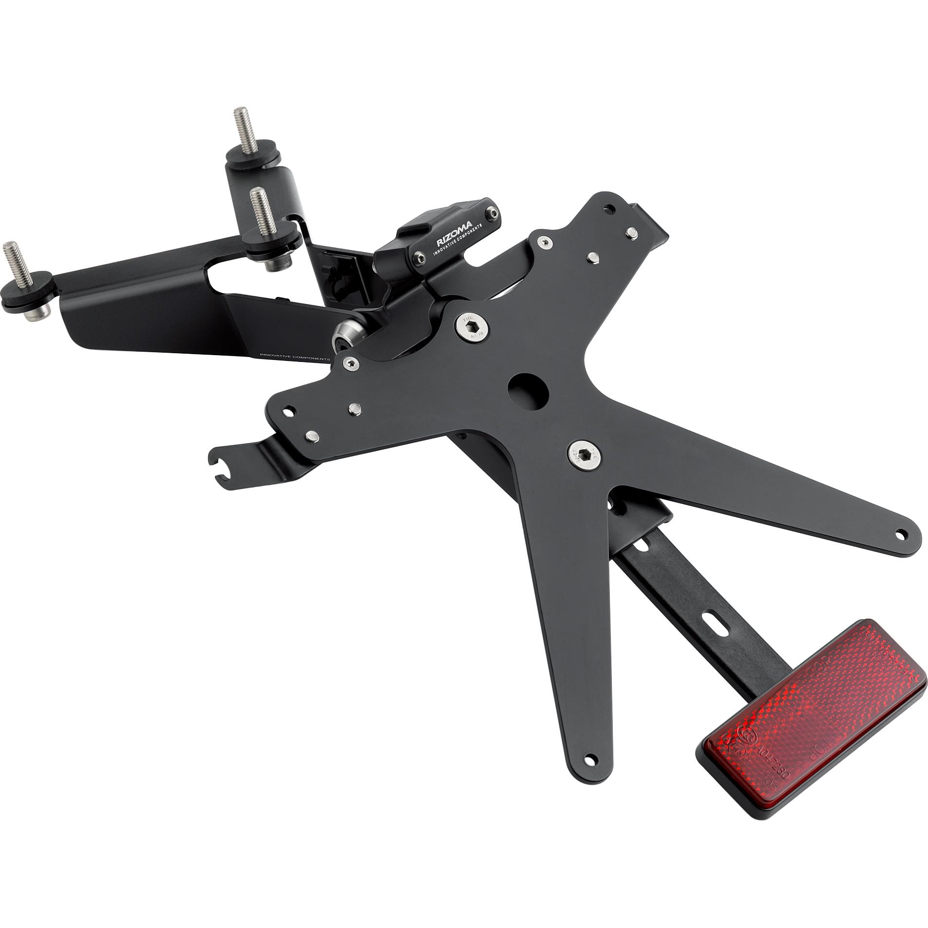 Rizoma Kennzeichenhalter Fox PT719B für BMW R18 - Motorradteile & Ersatzteile - Anbauteile