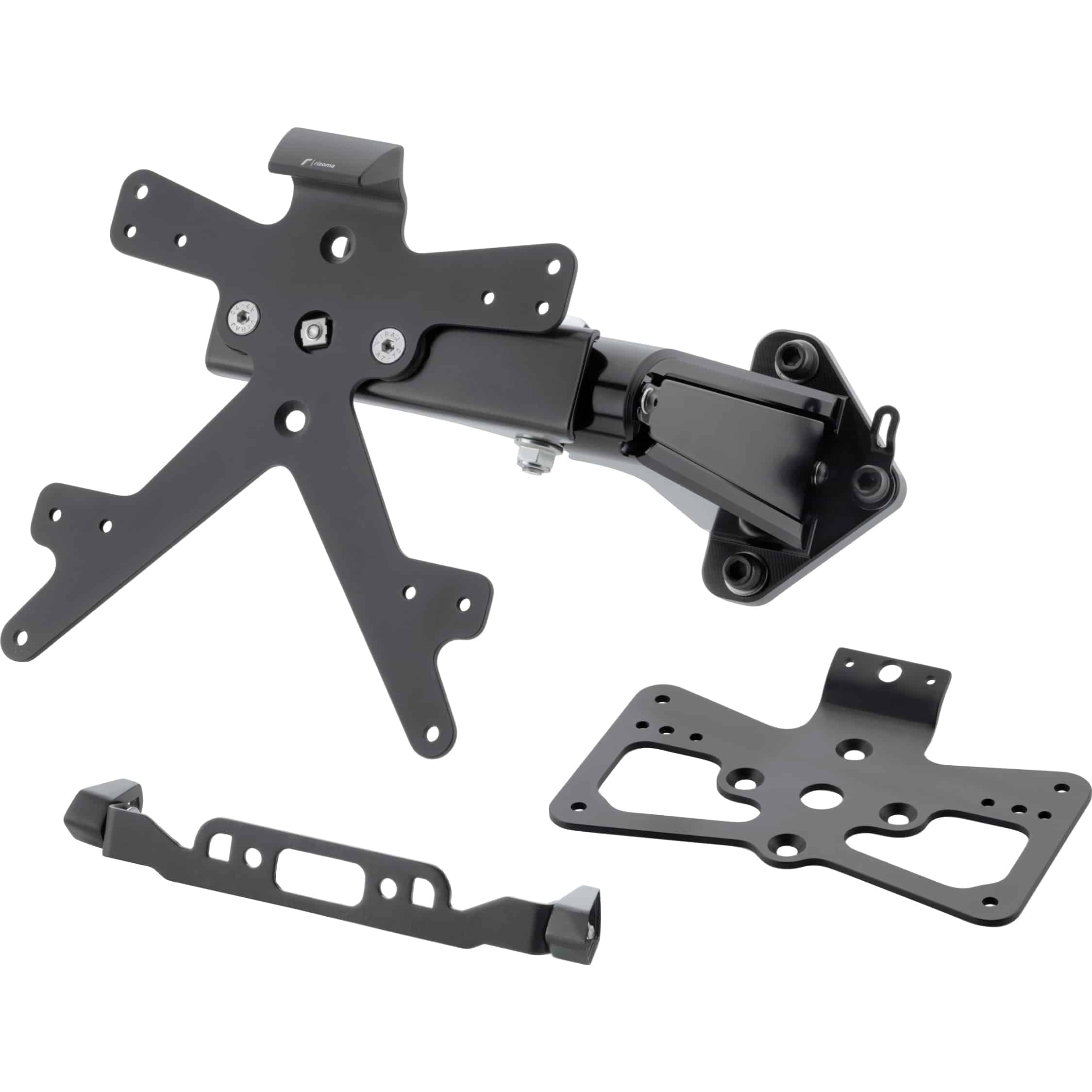 Rizoma Kennzeichenhalter Outside PT528B für Ducati XDiavel - Motorradteile & Ersatzteile - Anbauteile