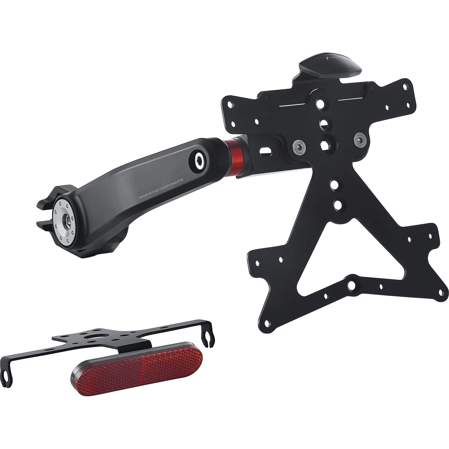 Rizoma Kennzeichenhalter Side Arm PT607B für MV Agusta F3 800 2017- - Motorradteile & Ersatzteile - Anbauteile