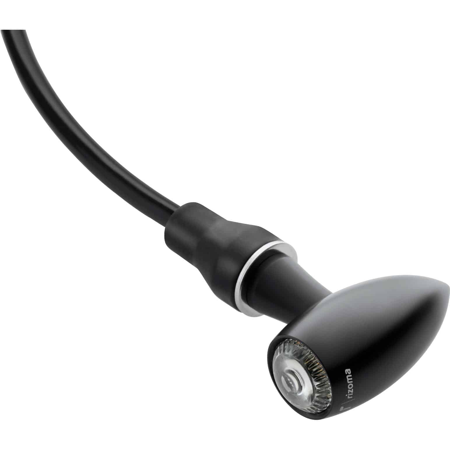 Rizoma LED Blinker Club Alu M8 Ø21mm FR150B schwarz - Motorradteile & Ersatzteile - Beleuchtung