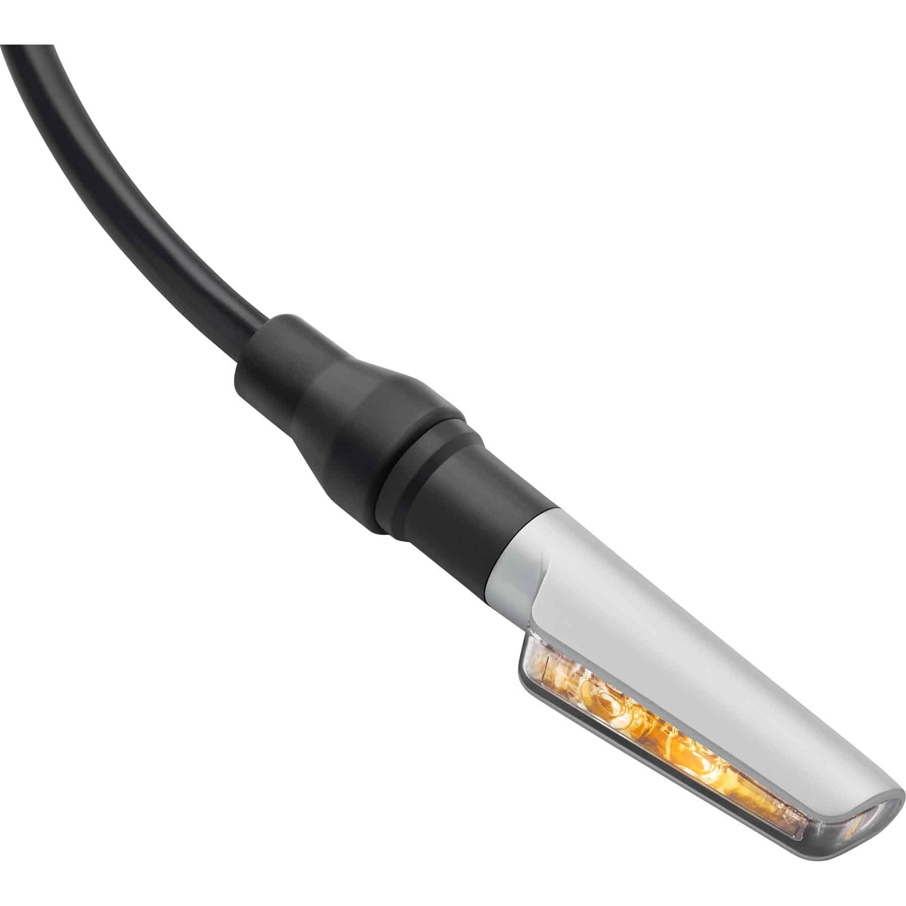 Rizoma LED Blinker Corsa Alu M8 FR110A silber - Motorradteile & Ersatzteile - Beleuchtung