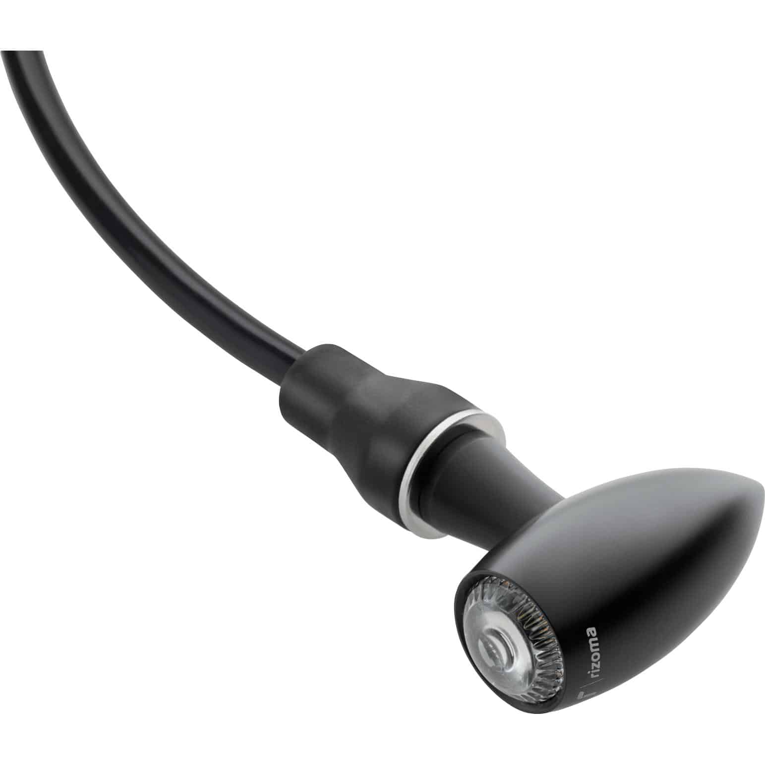Rizoma LED Blinker/Positionslicht Club L Alu M8 FR151B schwarz - Motorradteile & Ersatzteile - Beleuchtung