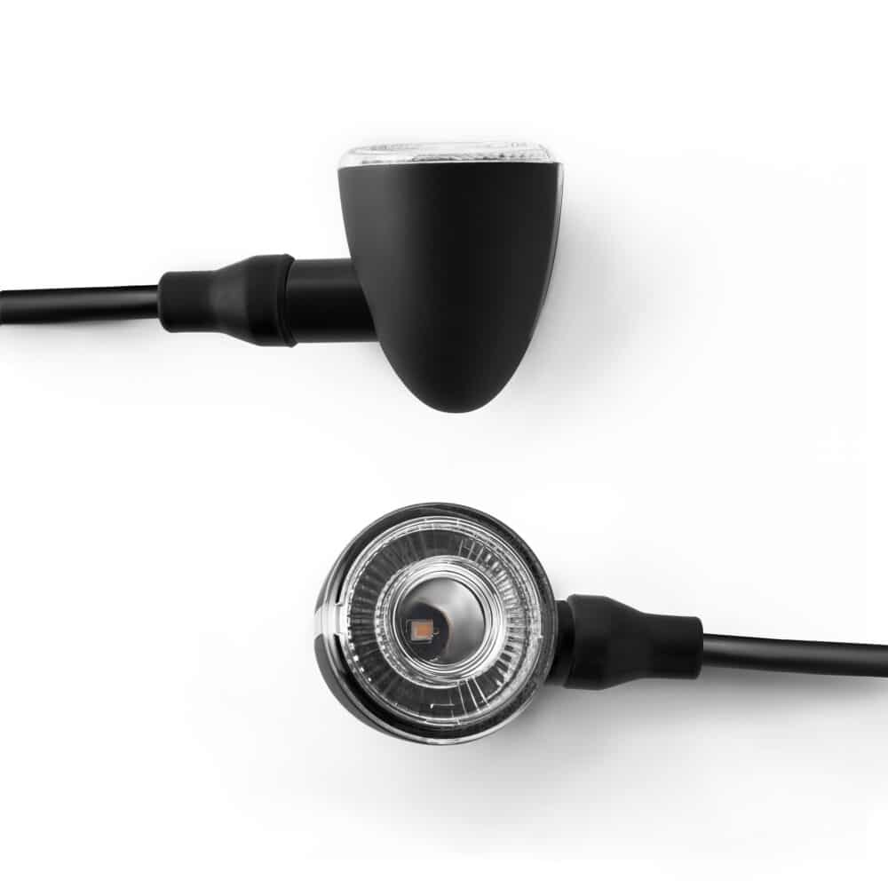 Rizoma LED Blinkerpaar Iride Alu M8 Ø37mm TS160B schwarz - Motorradteile & Ersatzteile - Beleuchtung
