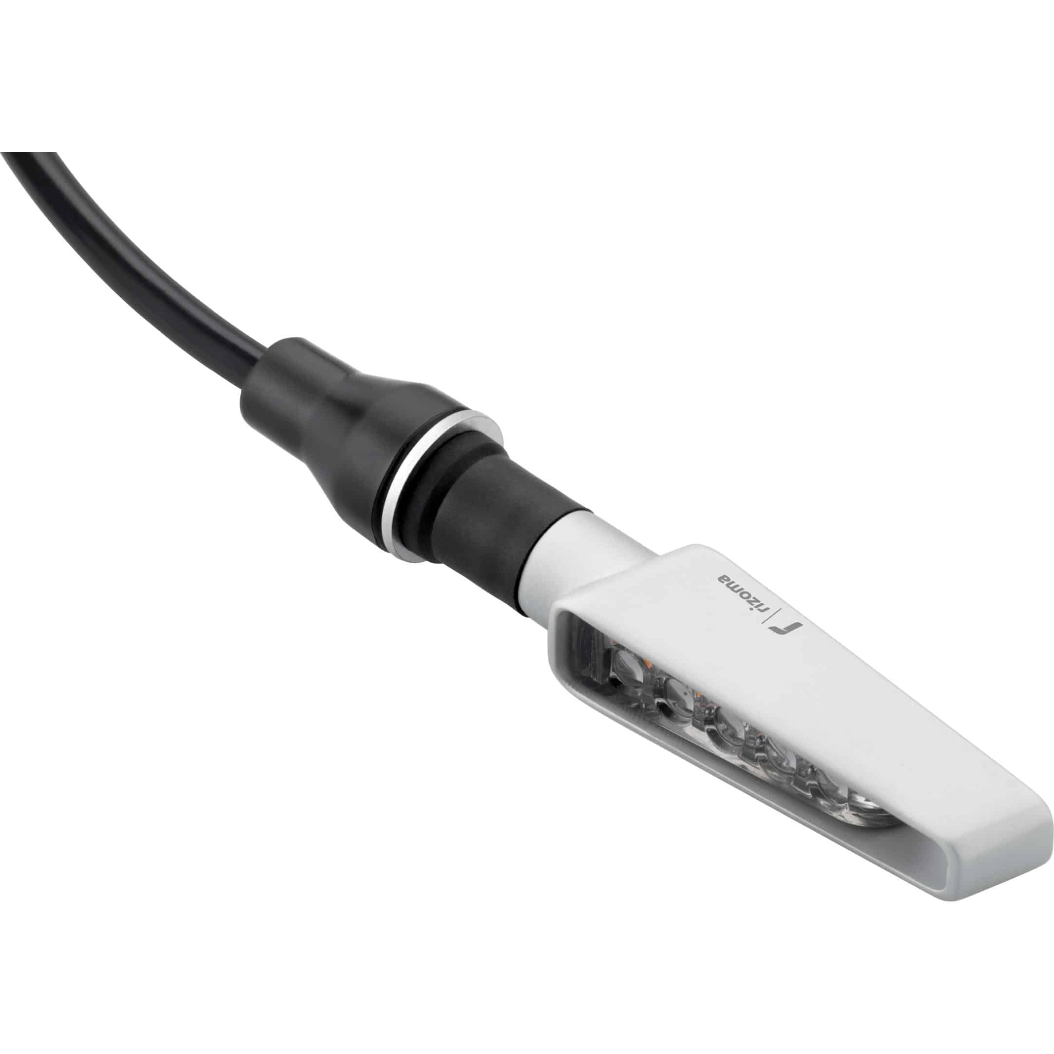 Rizoma LED Lauflicht-Blinker Vision M8 FR130A silber - Motorradteile & Ersatzteile - Beleuchtung