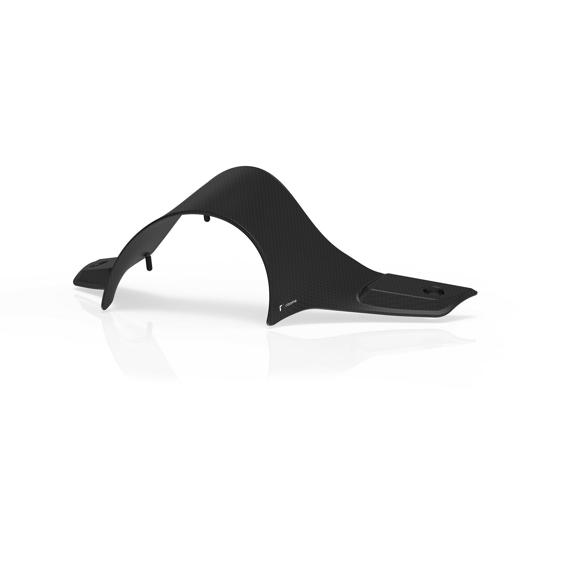 Rizoma Lampenmaske ZVP052K Carbon für Vespa GTS 2023- - Motorradteile & Ersatzteile - Verkleidungen & Abdeckungen