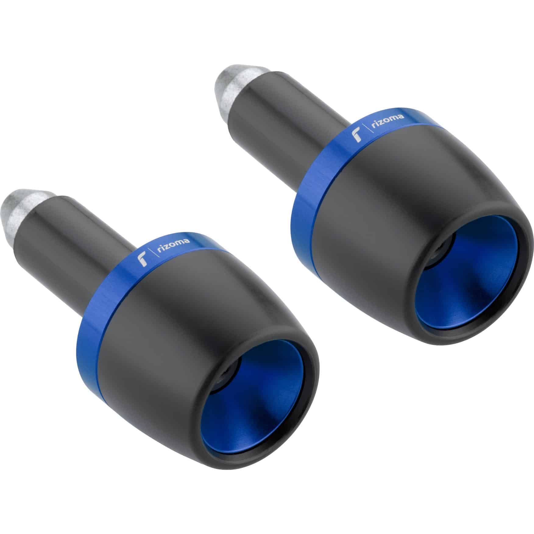 Rizoma Lenkerendenpaar MA532U blau/schwarz - Motorradteile & Ersatzteile - Lenker