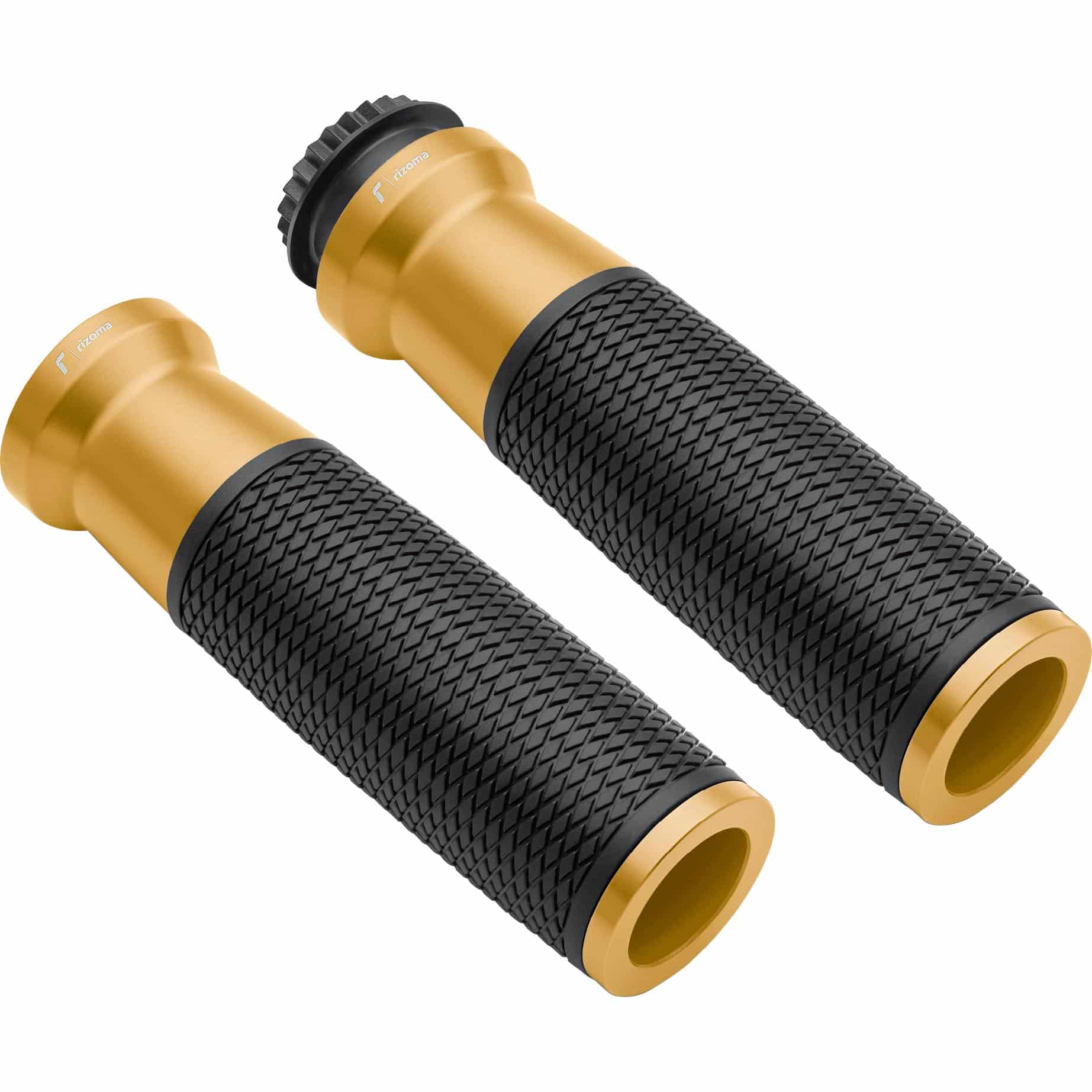 Rizoma Lenkergriffe Urlo RS Alu für 22mm GR222G gold - Motorradteile & Ersatzteile - Lenker