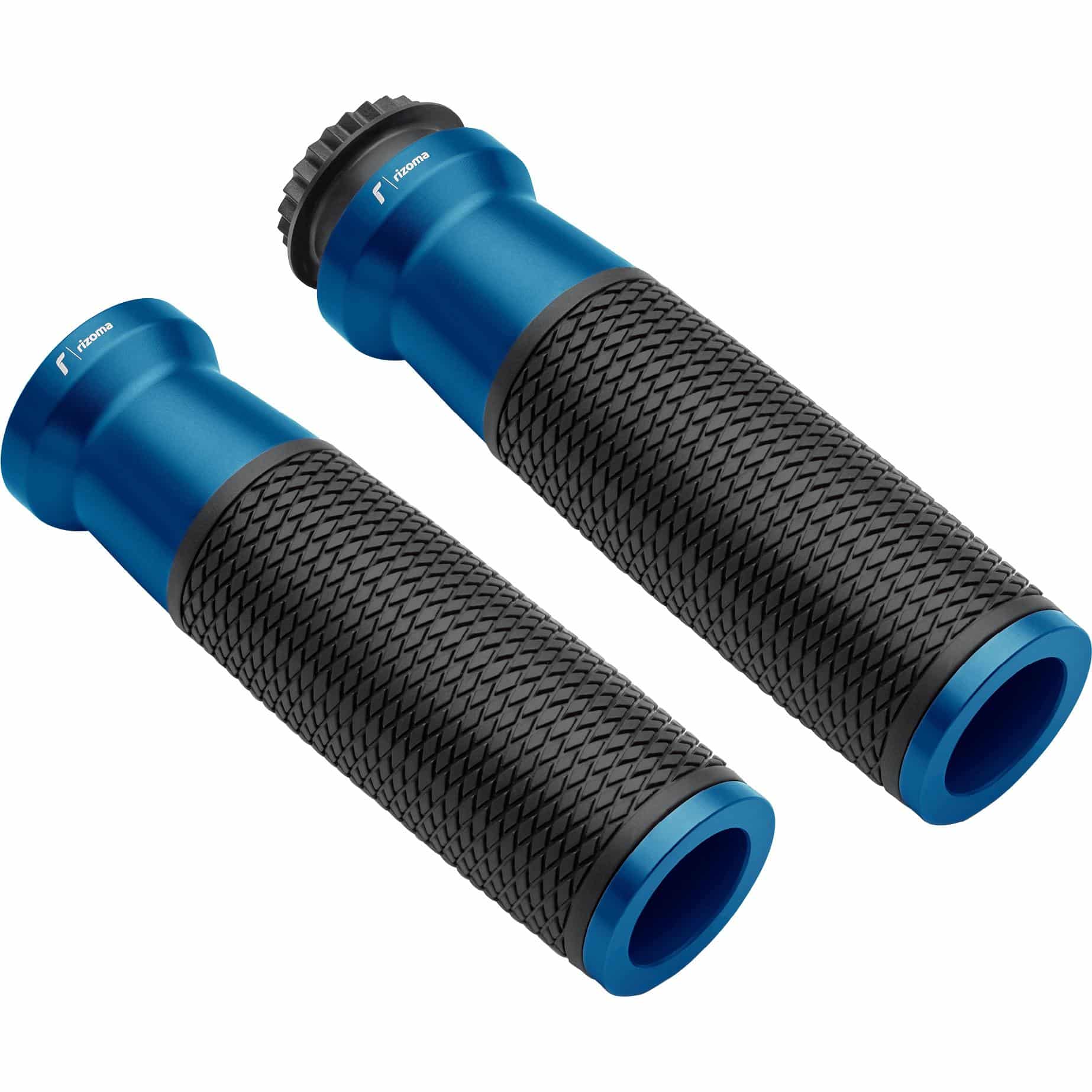 Rizoma Lenkergriffe Urlo RS Alu für 22mm GR222U blau - Motorradteile & Ersatzteile - Lenker