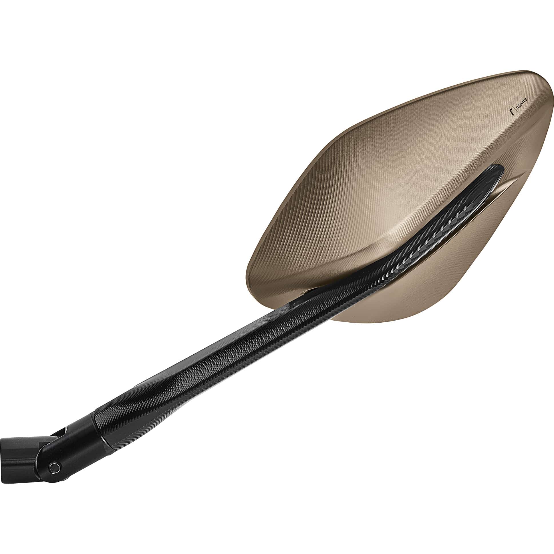 Rizoma Lenkerspiegel ohne Aufnahme Namic rechts BS325Z bronze - Motorradteile & Ersatzteile - Motorradspiegel