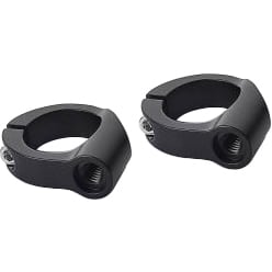 Rizoma Montageadapterpaar für Light Unit FR443B für Ø20mm Spiegelar - Motorradteile & Ersatzteile - Beleuchtung