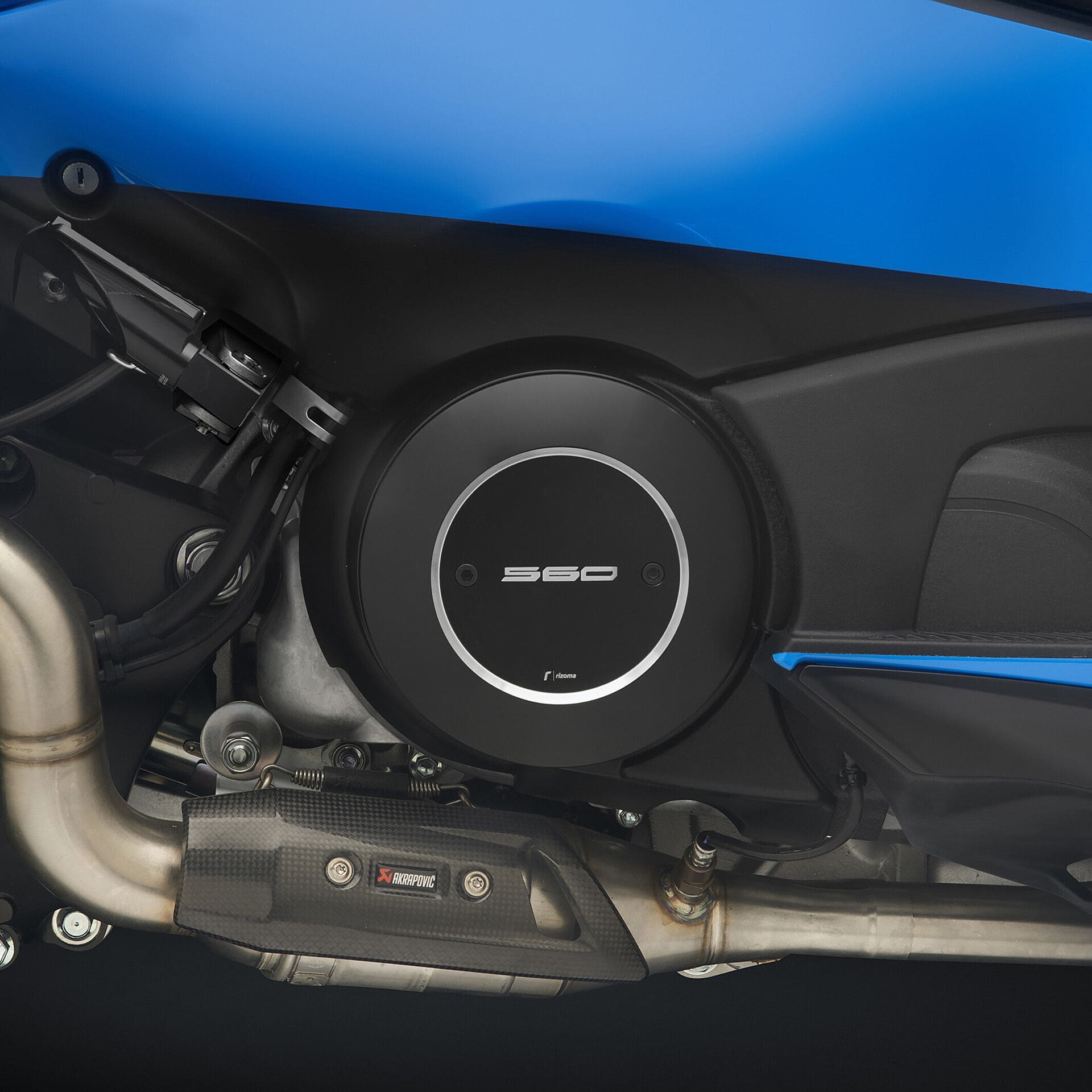 Rizoma Motorseitendeckel Alu Kurbelgehäuse rechts ZYF064B schwarz f - Motorradteile & Ersatzteile - Verkleidungen & Abdeckungen