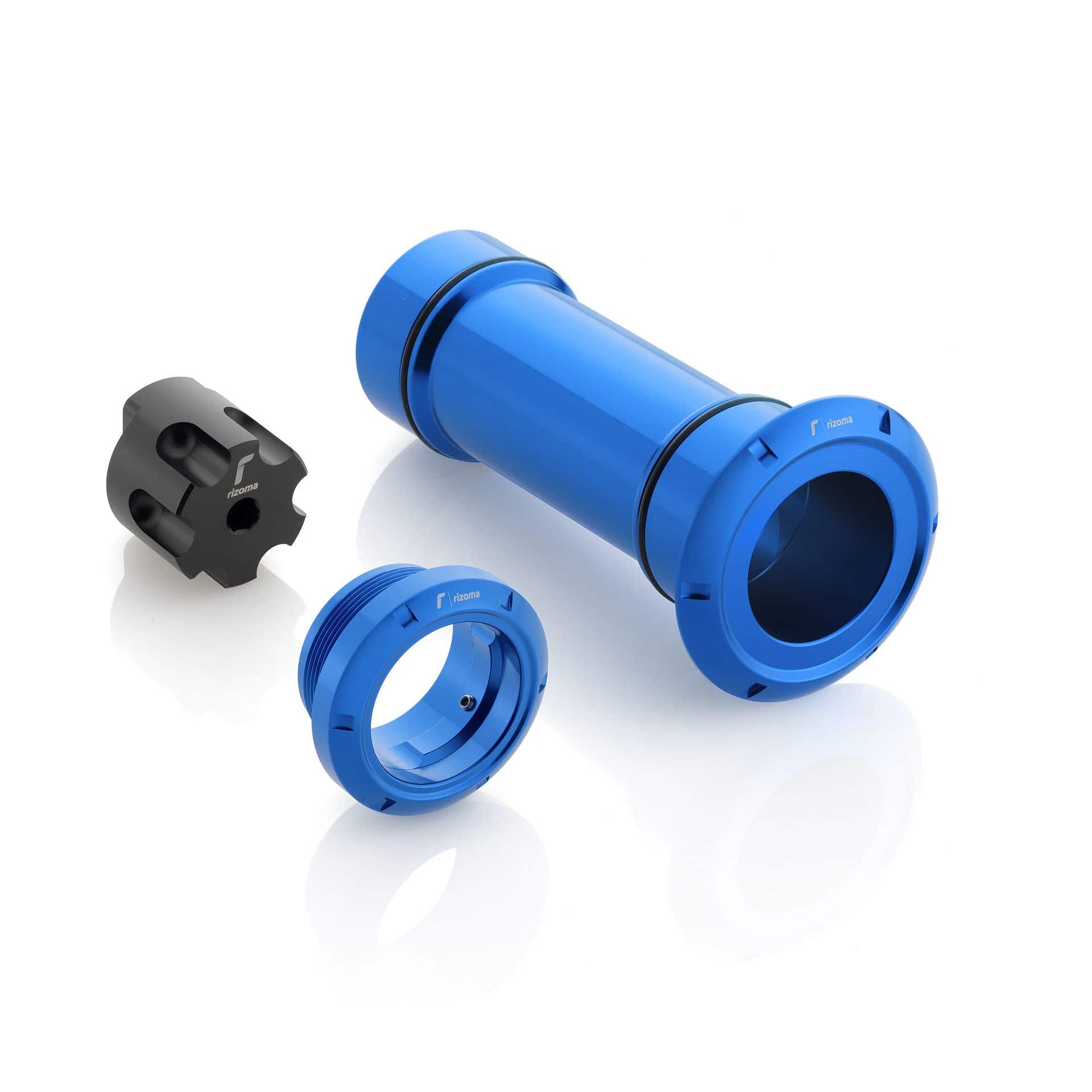 Rizoma Naben-Abdeckung hinten ZBW041U blau für BMW R 1200/1250 - Motorradteile & Ersatzteile - Verkleidungen & Abdeckungen