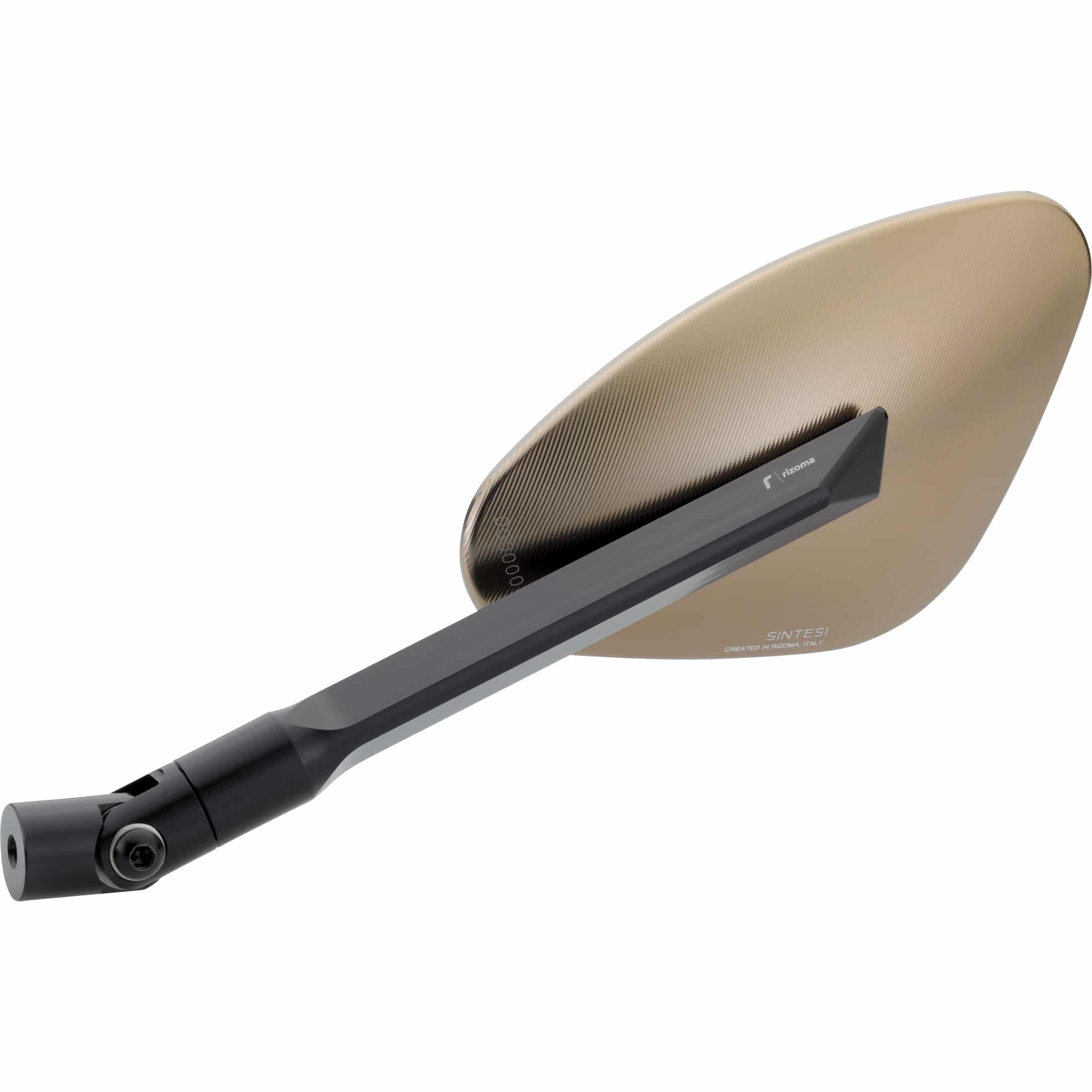 Rizoma Spiegel ohne Aufnahme Genesi BS174Z bronze links - Motorradteile & Ersatzteile - Motorradspiegel