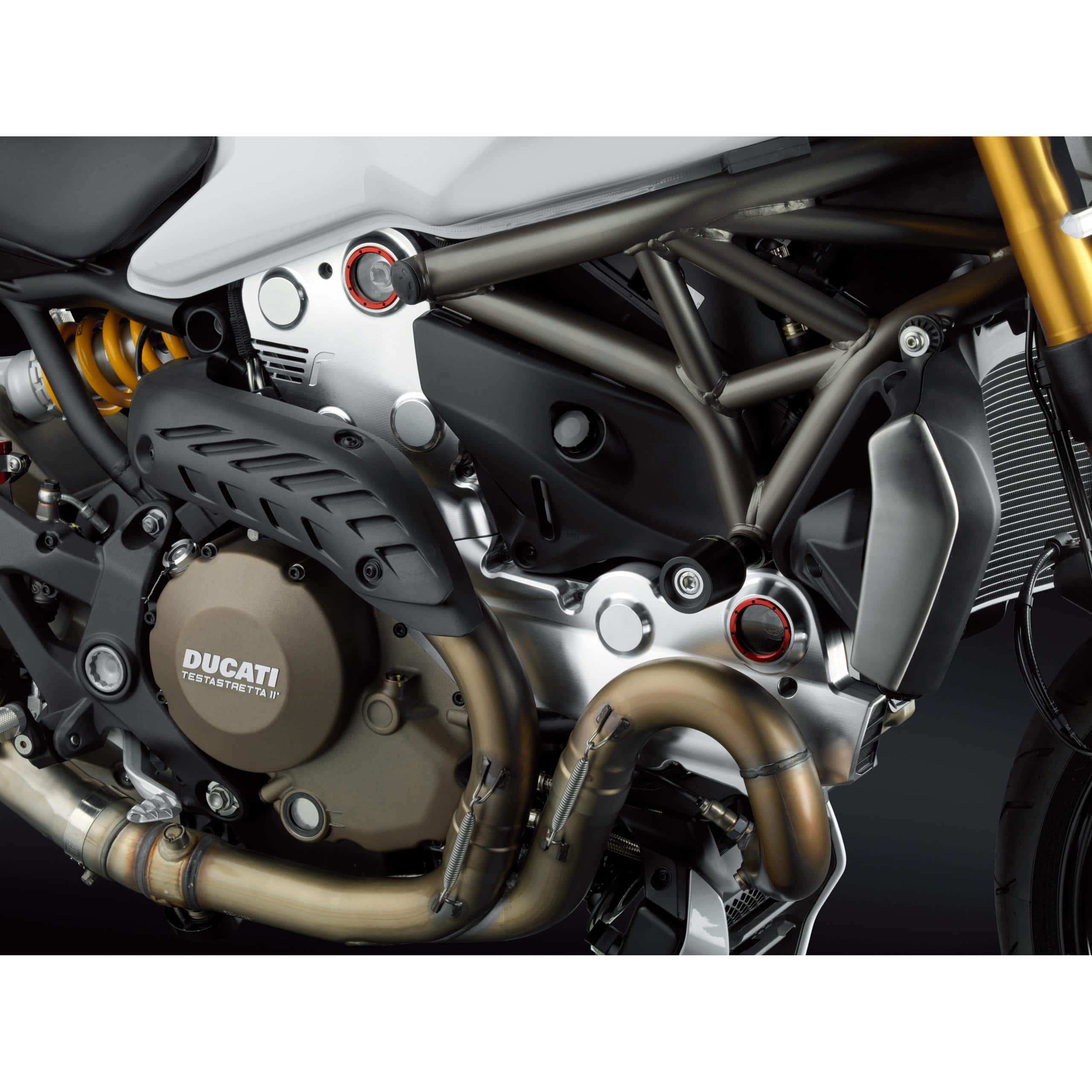 Rizoma Sturzpads B-Pro PM354A für Ducati Monster 821/1200 - Motorradteile & Ersatzteile - Anbauteile