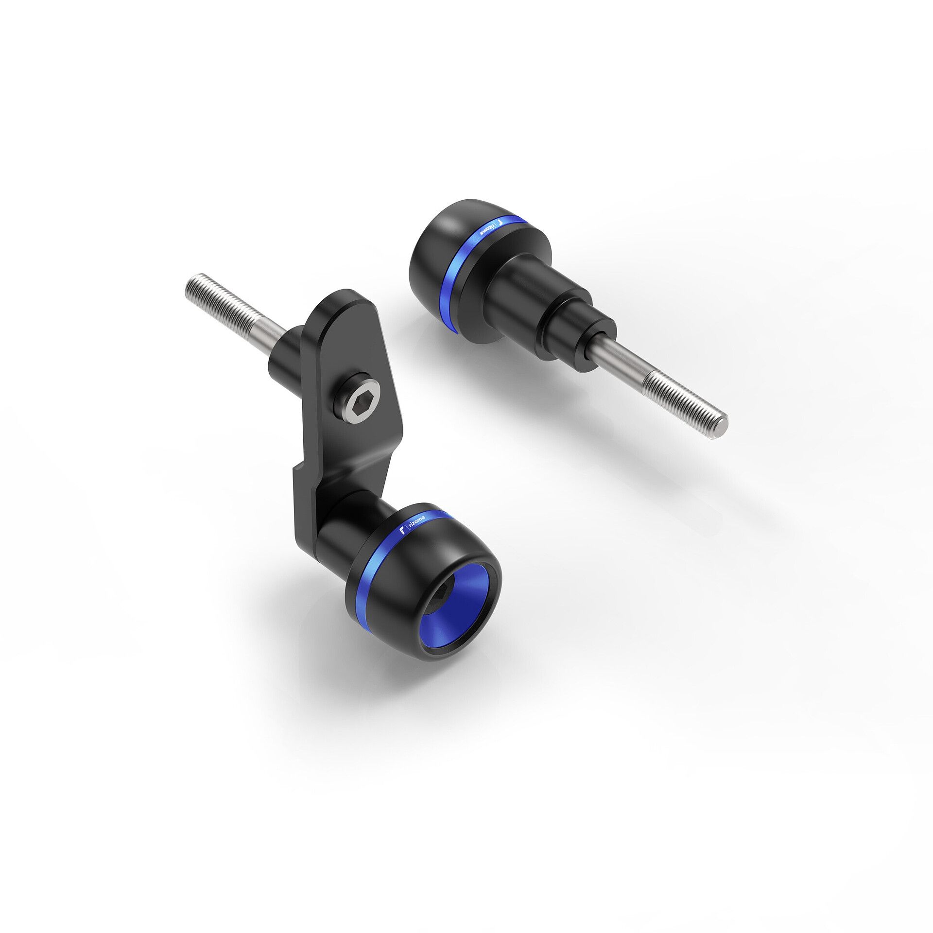 Rizoma Sturzpads PM596A schwarz/silber für BMW S 1000 RR 2023- - Motorradteile & Ersatzteile - Anbauteile