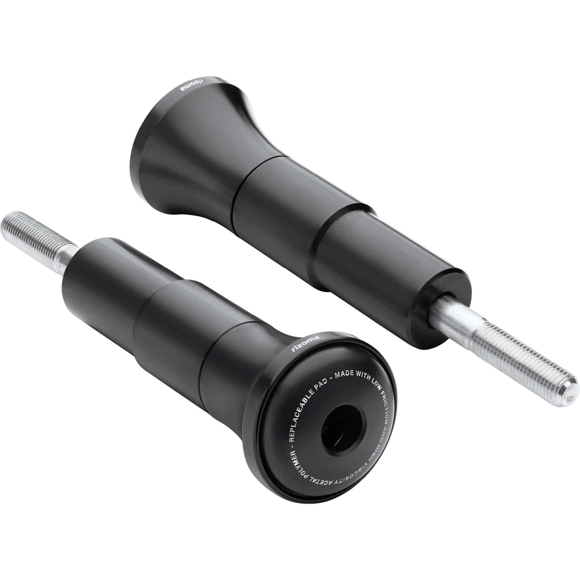 Rizoma Sturzpads Sport R PM325B für Kawasaki Z 900 schwarz - Motorradteile & Ersatzteile - Anbauteile