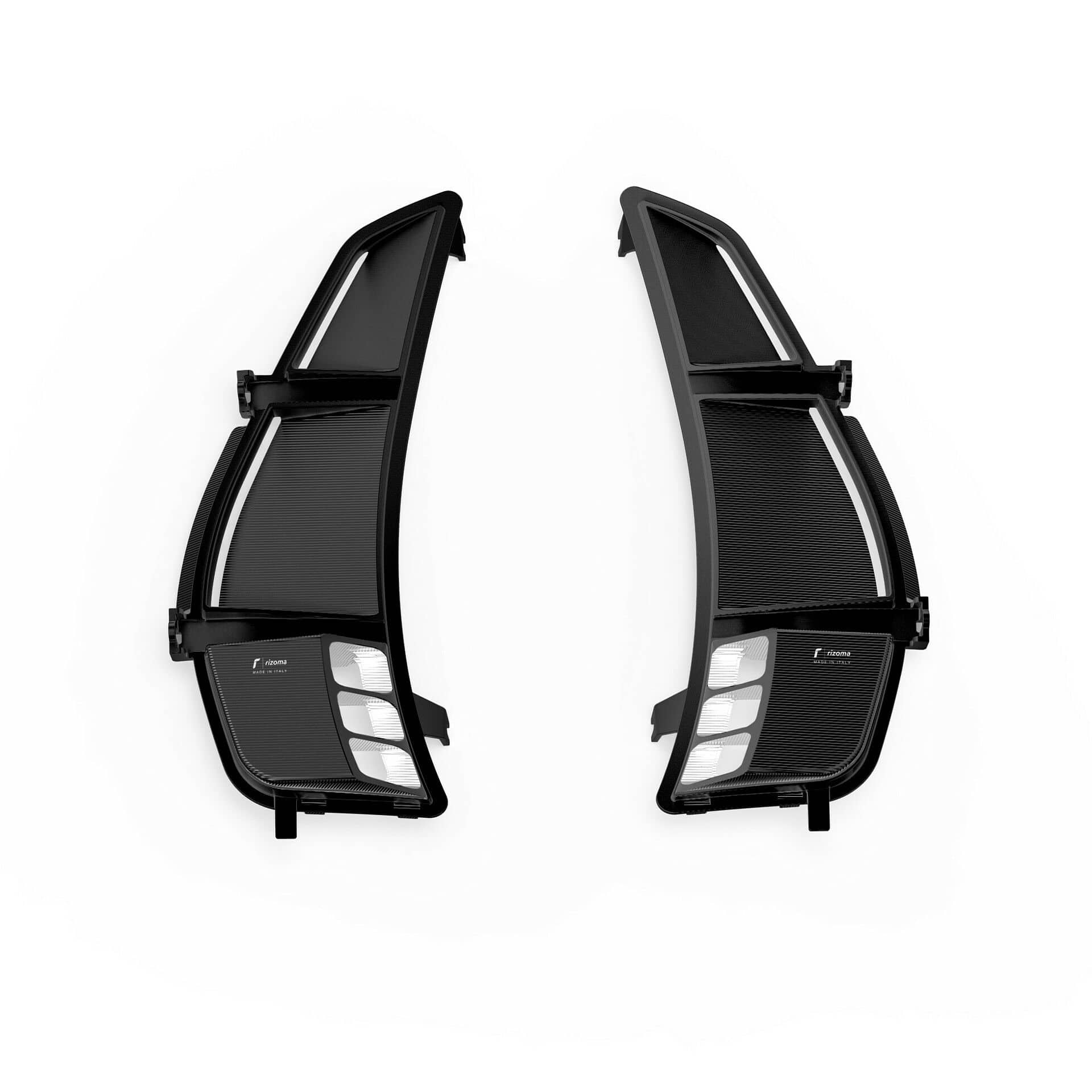 Rizoma Verkleidungsteil Alu Lüftungsgitterpaar ZVP027B schwarz für - Motorradteile & Ersatzteile - Verkleidungen & Abdeckungen