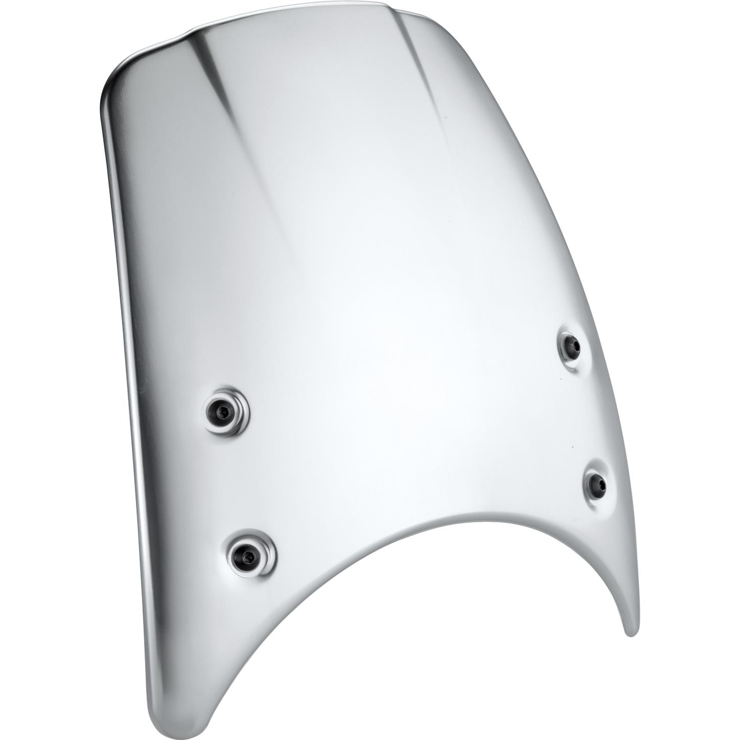 Rizoma Windschild Alu lang CF010A ohne Anbausatz silber - Motorradteile & Ersatzteile - Anbauteile