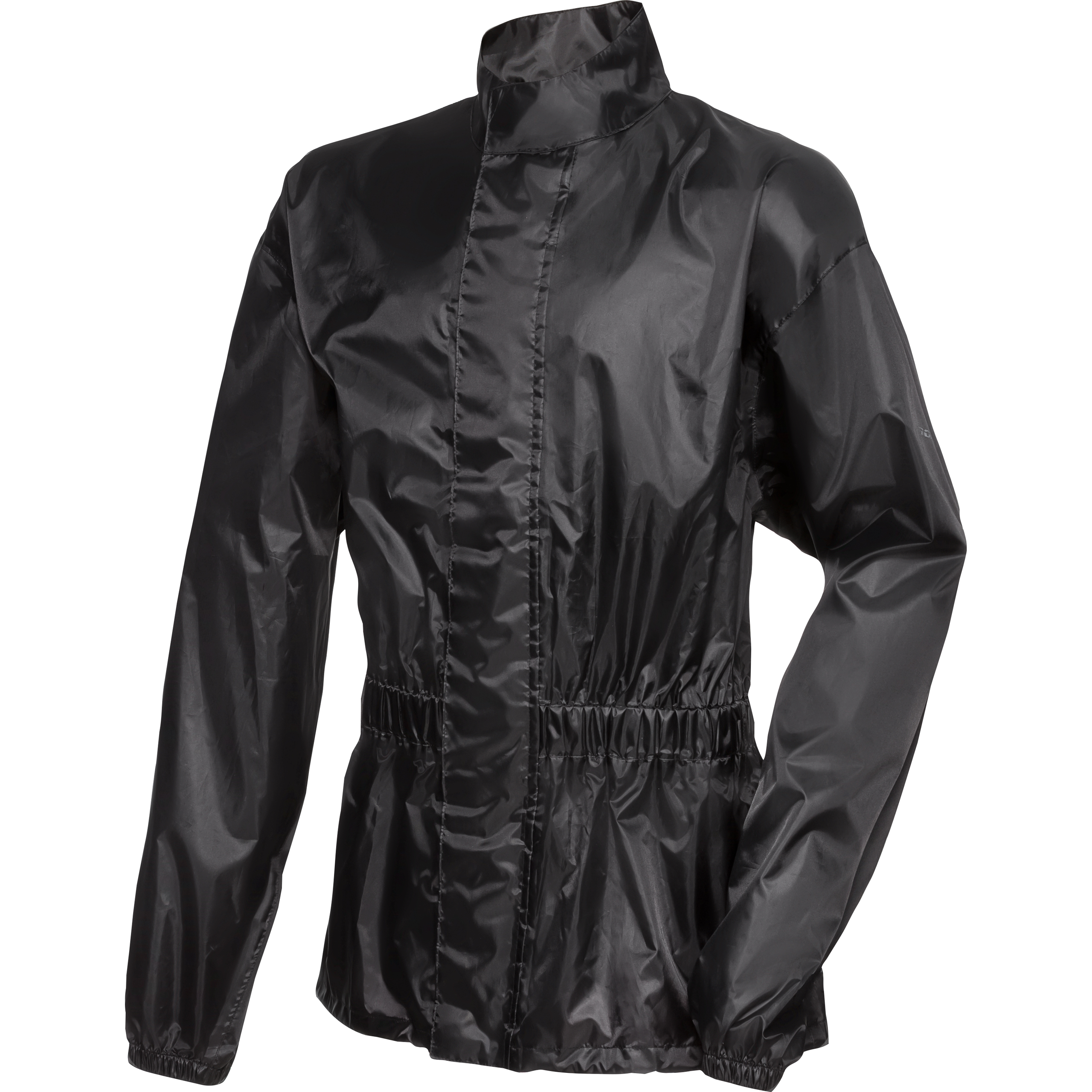 Road Textil WP Regenjacke 1.0 schwarz M - Motorradbekleidung - Wetterschutzkleidung