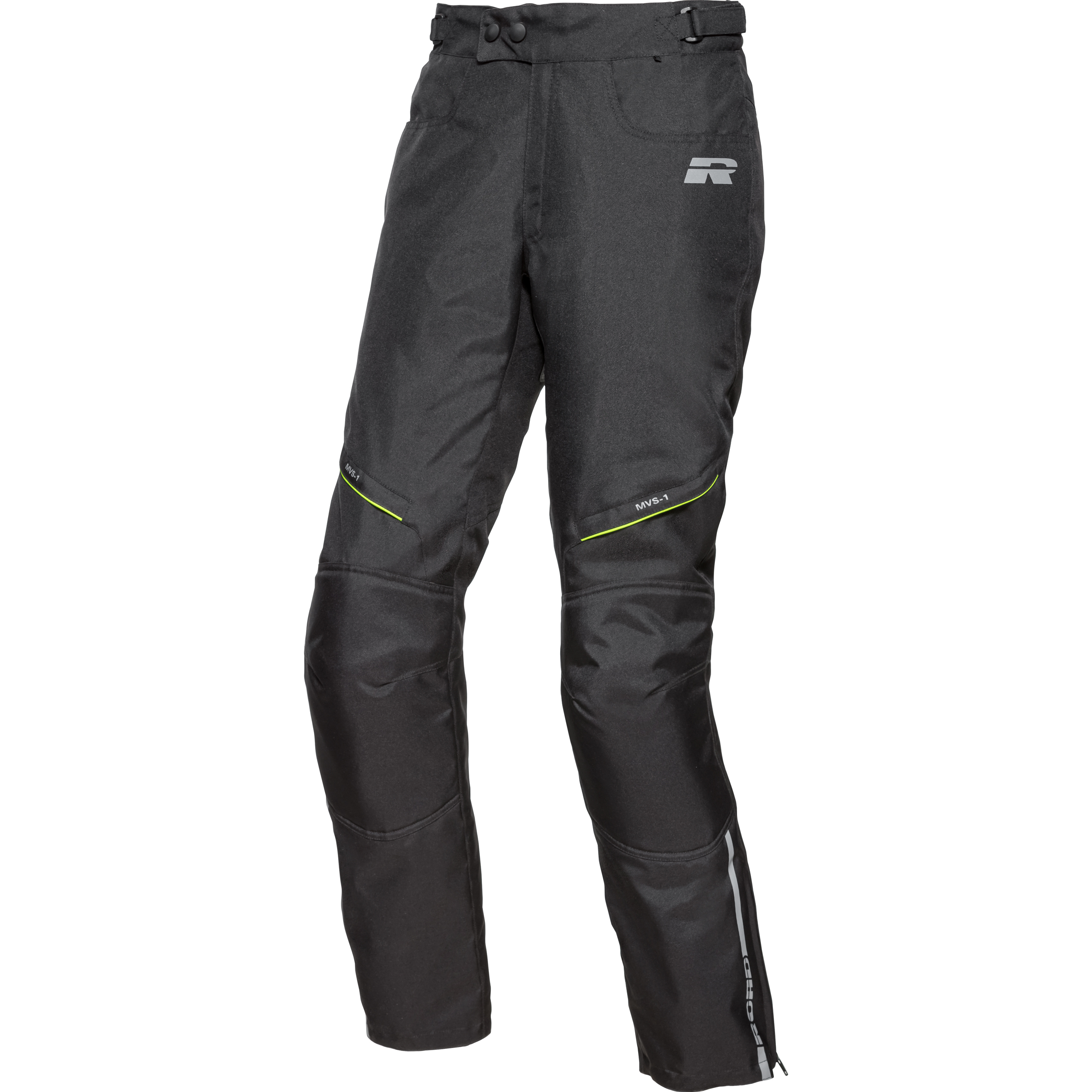 Road Touring WP Textilhose 1.0 schwarz/neongelb 3XL - Motorradbekleidung - Motorradhosen